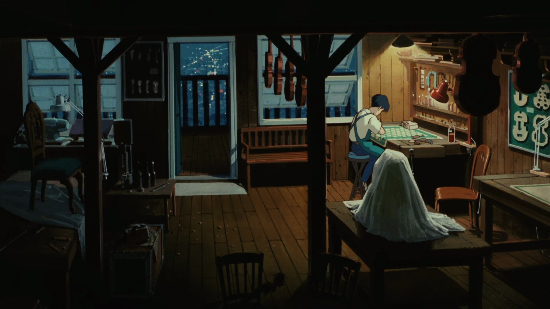 Whisper of the Heart: A tale based on the screenplay from the legendary animator Hayao Miyazaki. 1920x1080 Full HD Wallpaper.
