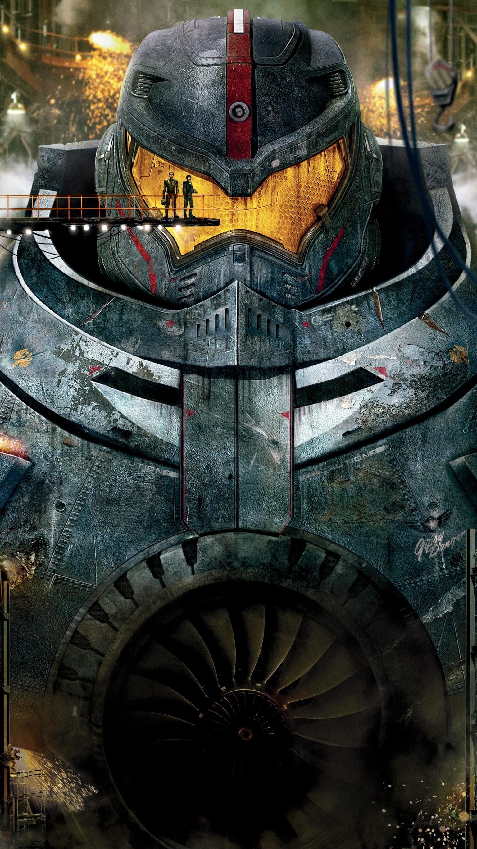 Pacific Rim, Textless movie wallpapers, High resolution, Epic sci-fi, 1540x2740 HD Phone