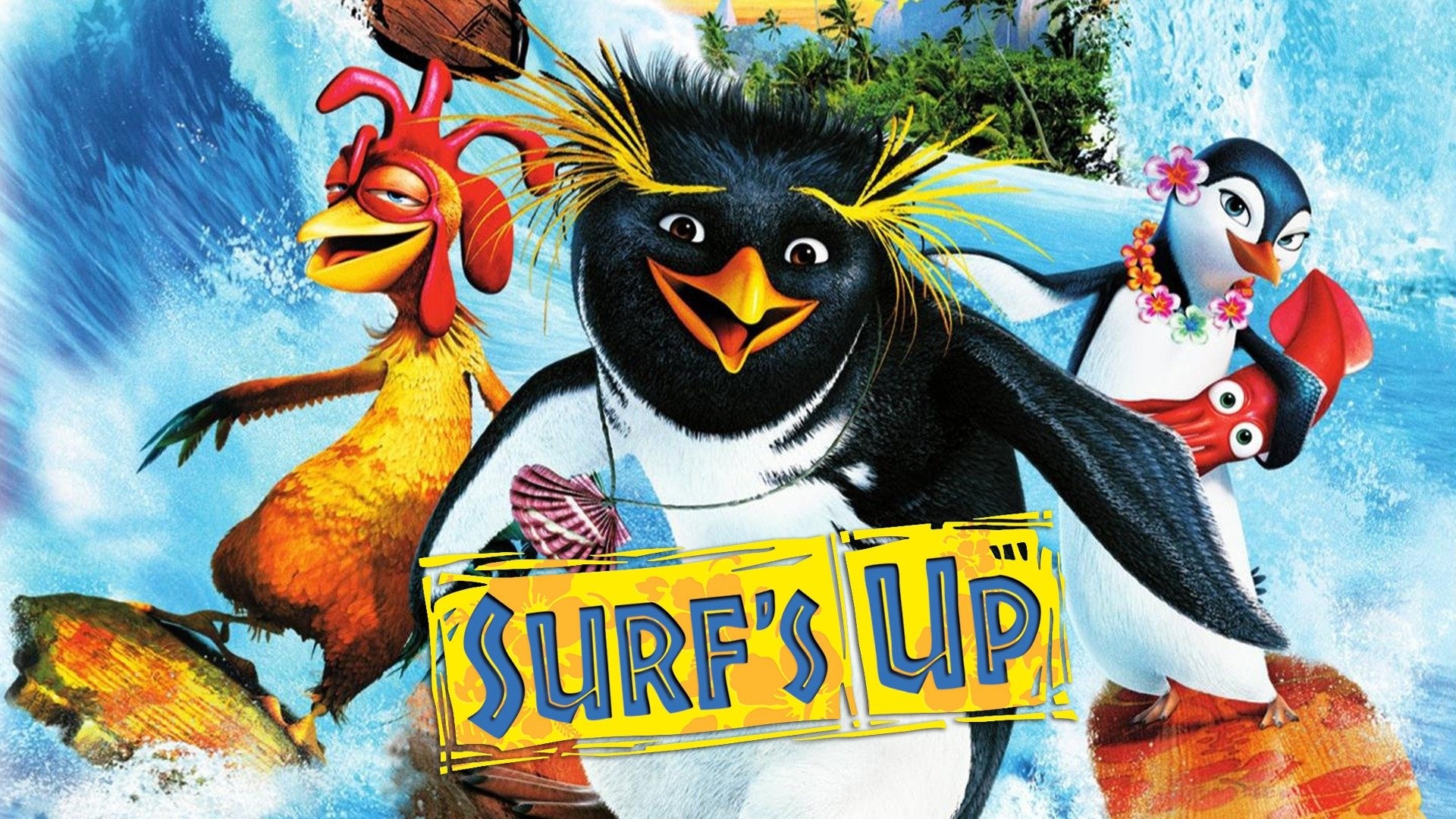 Surf's Up Animation, Watch Full Movie, Free Online, Plex, 1920x1080 Full HD Desktop
