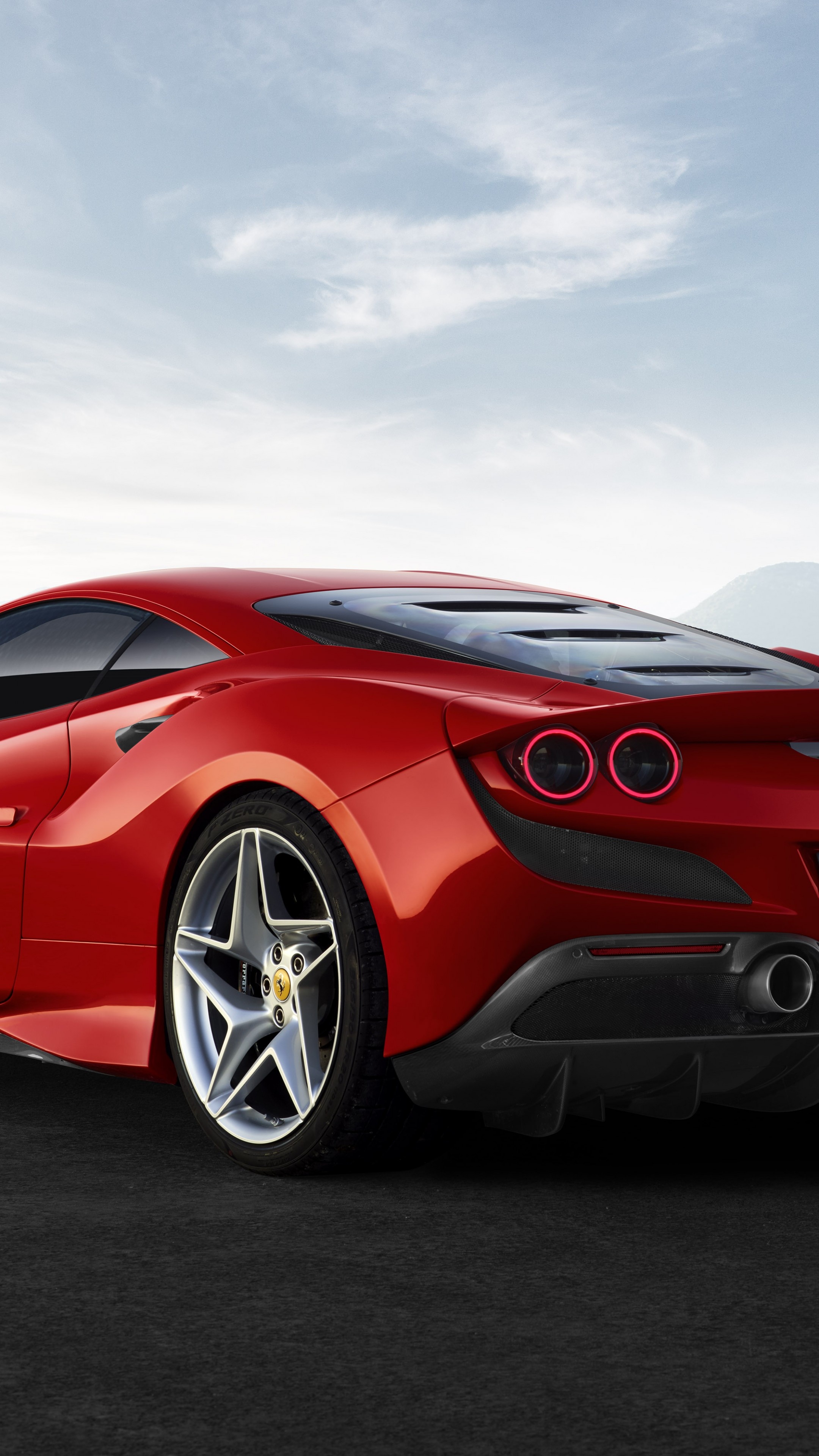 Ferrari F8, Supercar tribute, Geneva Motor Show, Cars and bikes, 2160x3840 4K Phone