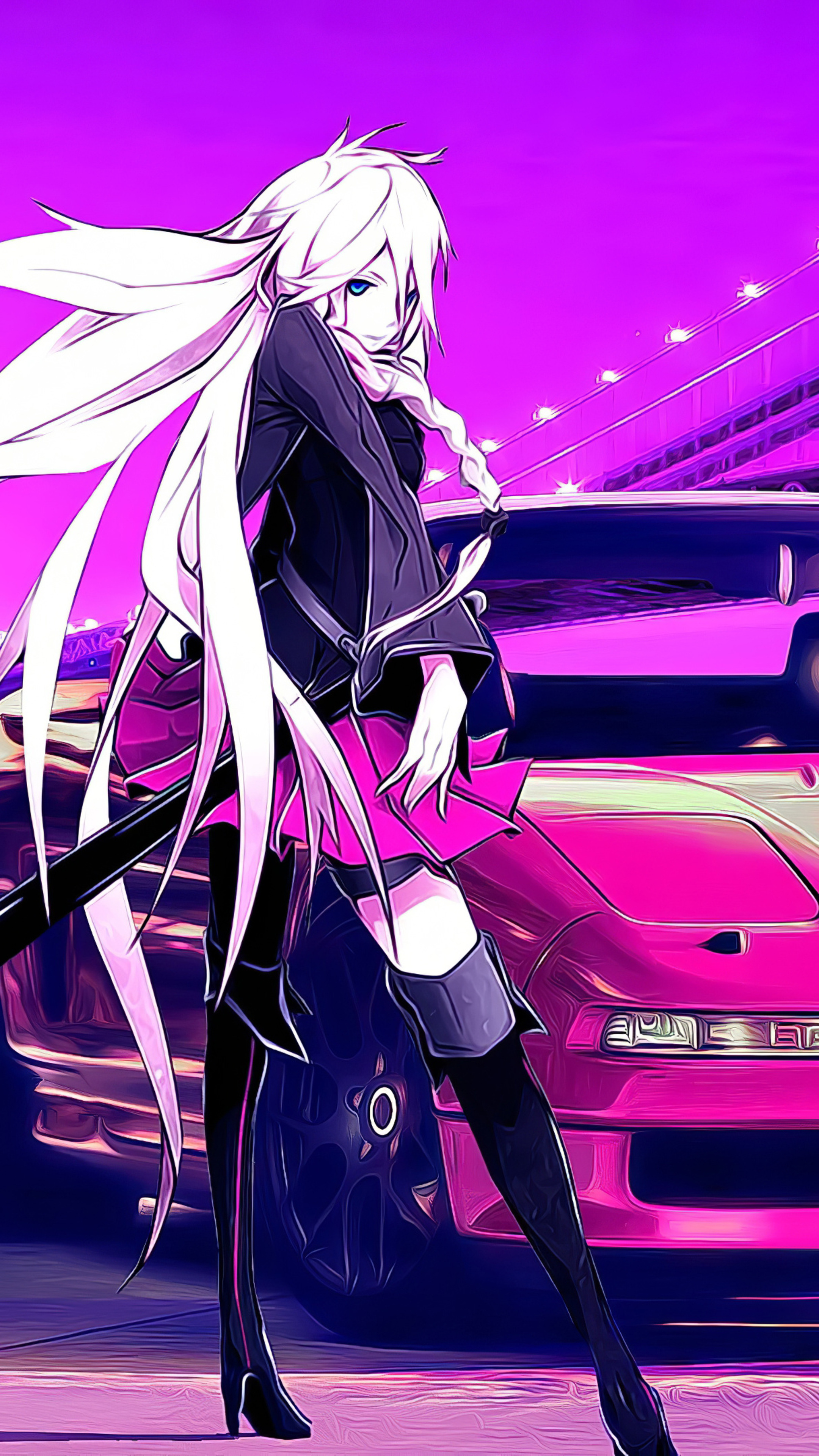 IA Vocaloid, Anime character, 4K wallpapers, Vocaloid enthusiasts, 2160x3840 4K Handy