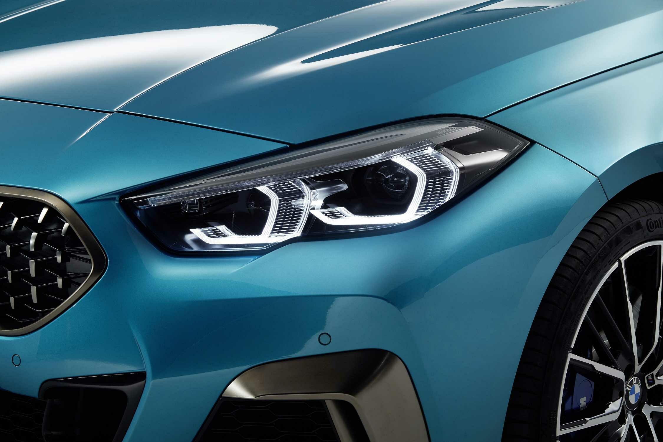 BMW 2 Series: German luxury car brand, Gran Coupe, M235i xDrive, Automotive lighting. 2250x1500 HD Wallpaper.