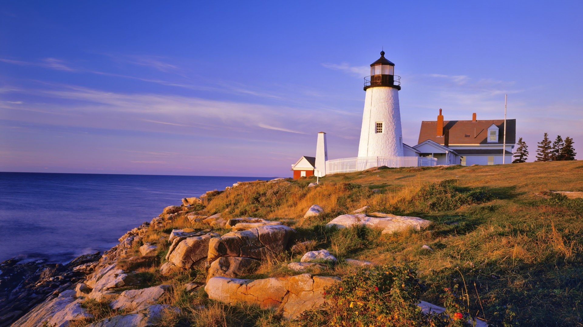 Maine travels, Pemaquidlighthouseandcliffsmaineusa, Maine lighthouses, Beautiful landscapes, 1920x1080 Full HD Desktop