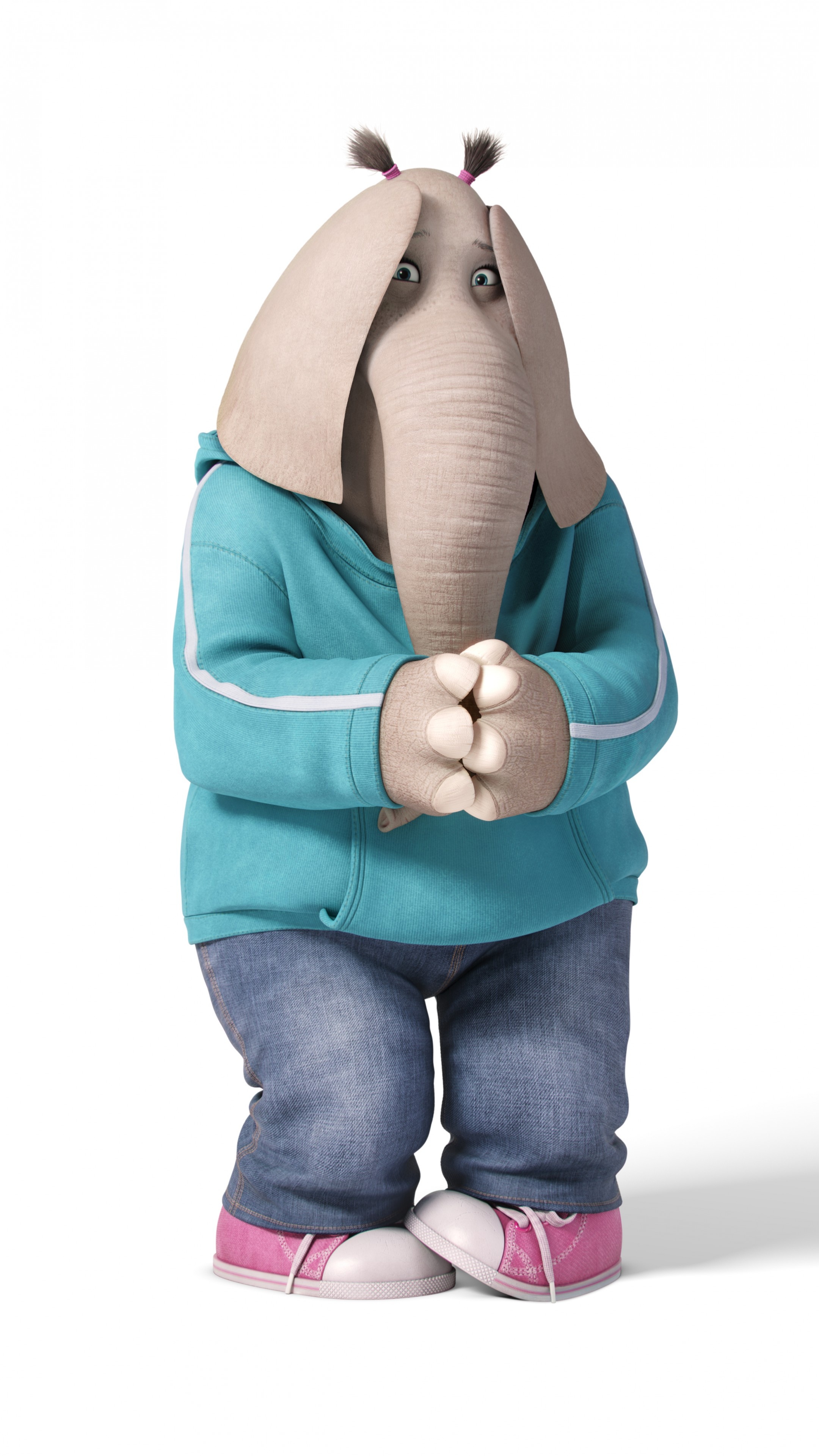 Sing animated movie, Talented elephant, Memorable animation, 2016's best films, 2160x3840 4K Handy