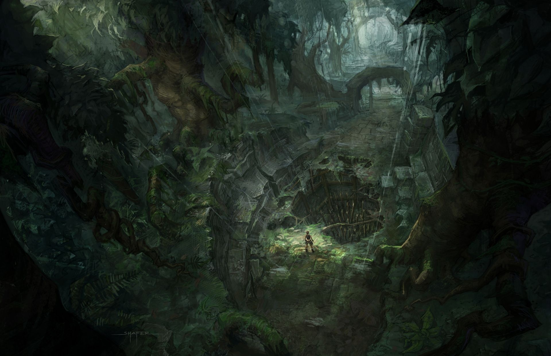 Tomb Raider: Underworld, Artistic concept, Intriguing game design, Stunning visuals, 1920x1240 HD Desktop