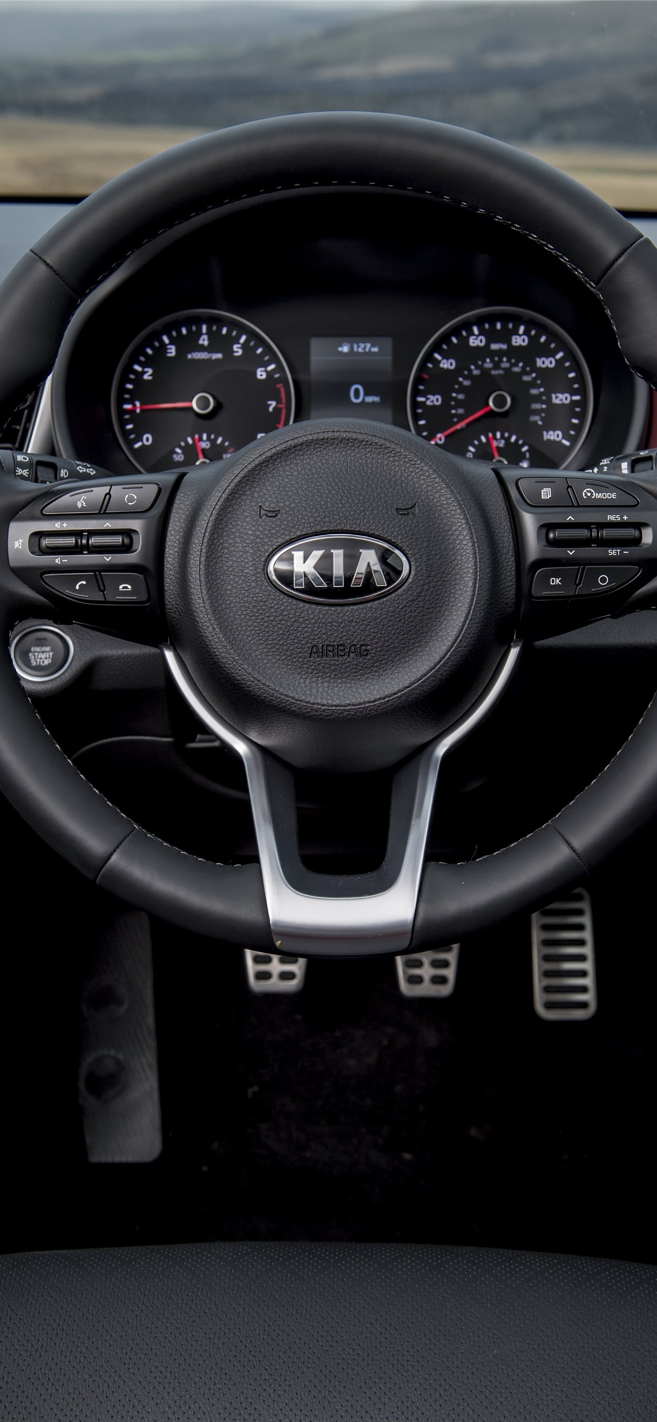 Kia Rio, iPhone wallpapers, Best quality, High definition, 1290x2780 HD Phone