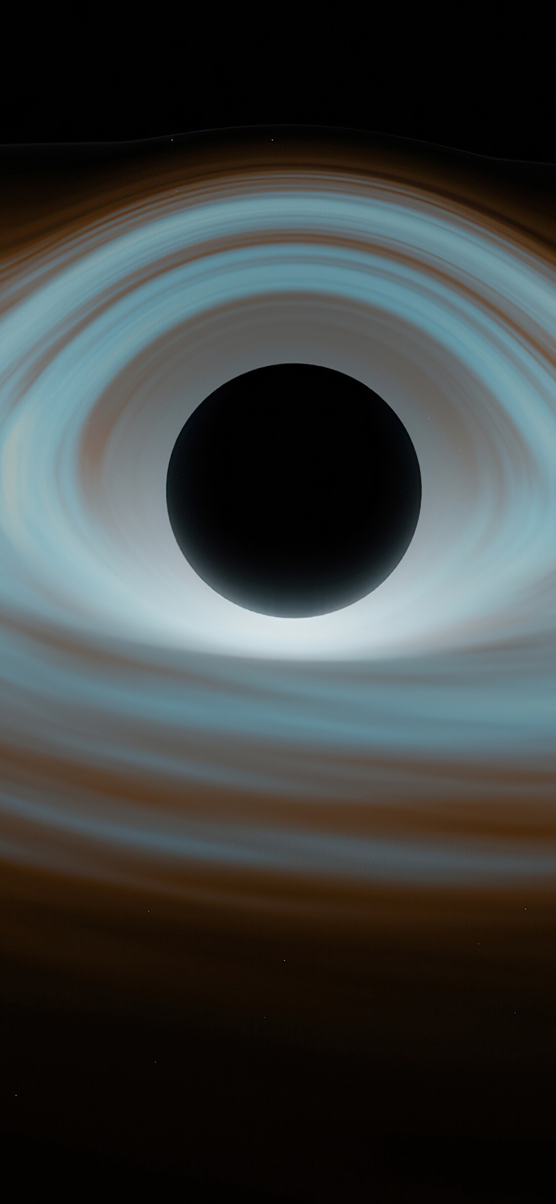 Black Hole: Volumes of space with extreme gravity, Astronomical object. 1130x2440 HD Wallpaper.