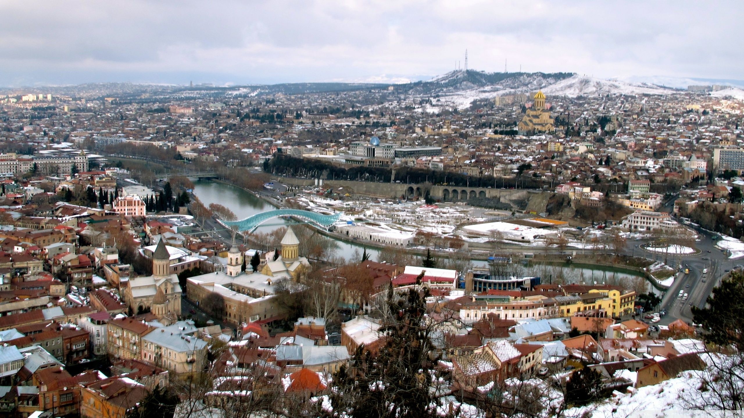Tbilisi, Captivating cityscape, Cultural immersion, Georgian capital, 2560x1440 HD Desktop
