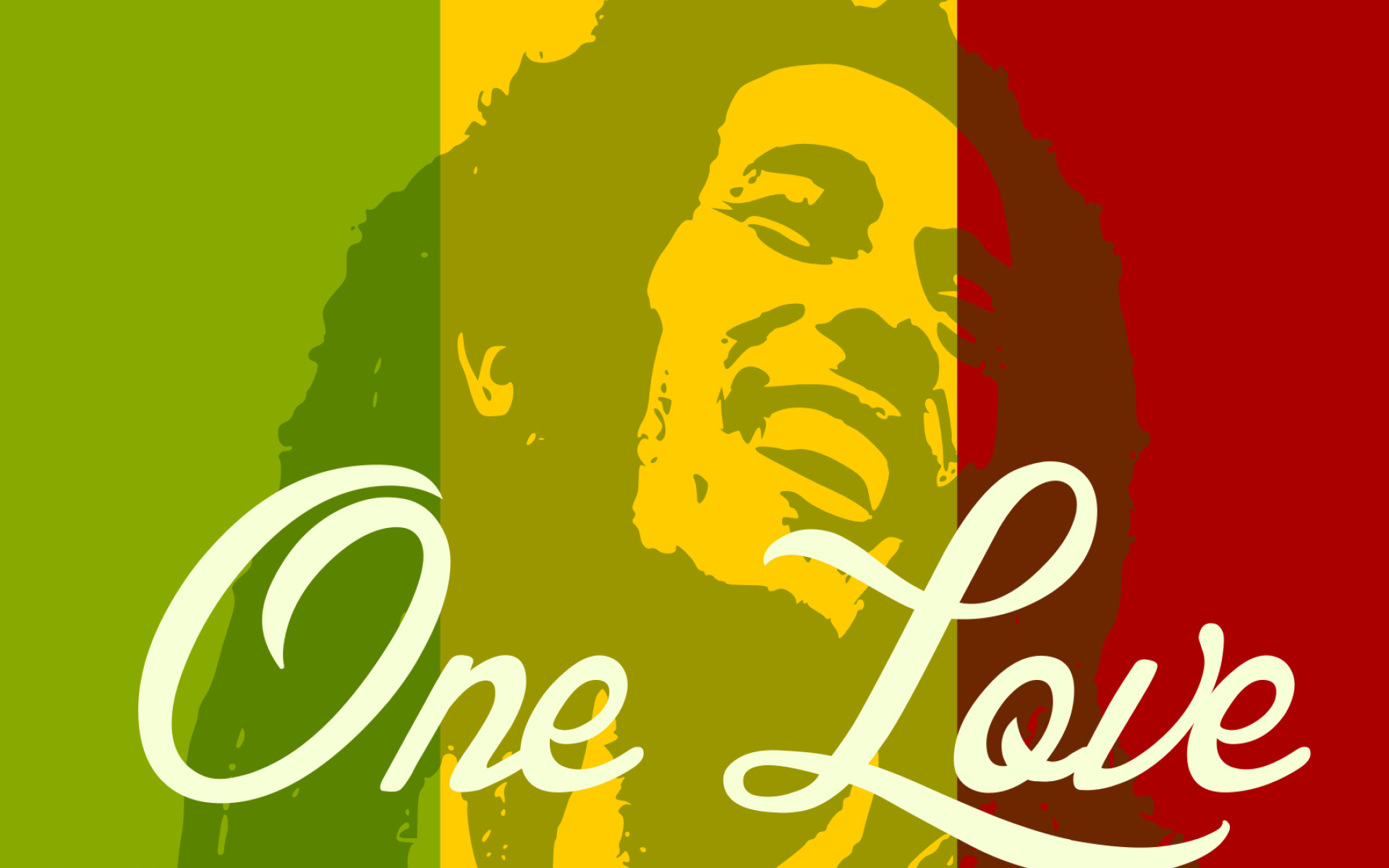 Bob Marley: One Love, A ska song by Marley's original group The Wailers. 1920x1200 HD Background.
