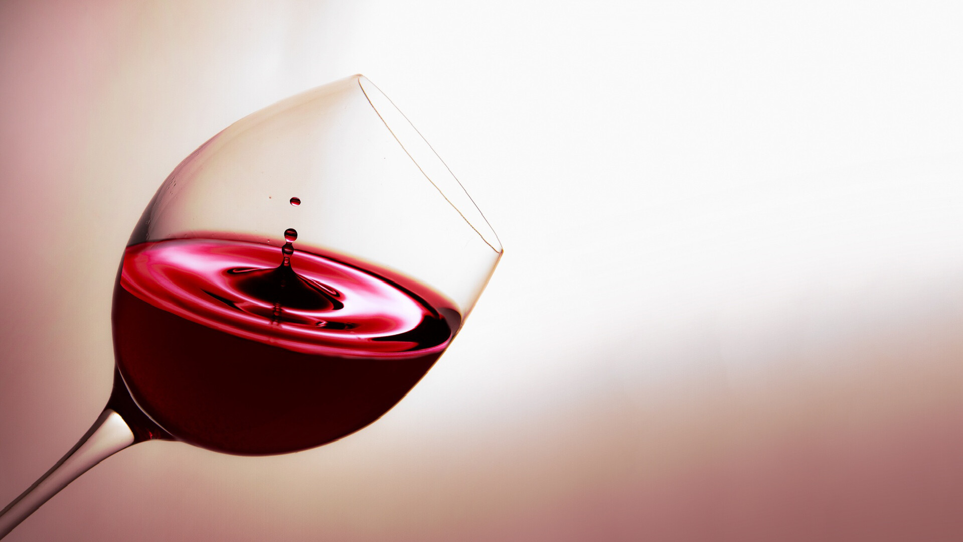 Glass: Red wine, Solid substance that is most often formed by rapid cooling of the molten form. 1920x1080 Full HD Wallpaper.