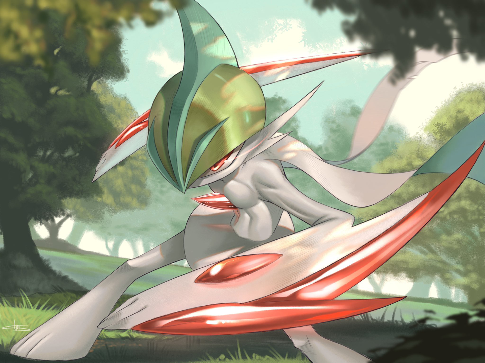 Mega Gallade wallpapers, Posted by Ethan Tremblay, High-quality images, Striking visuals, 2050x1540 HD Desktop