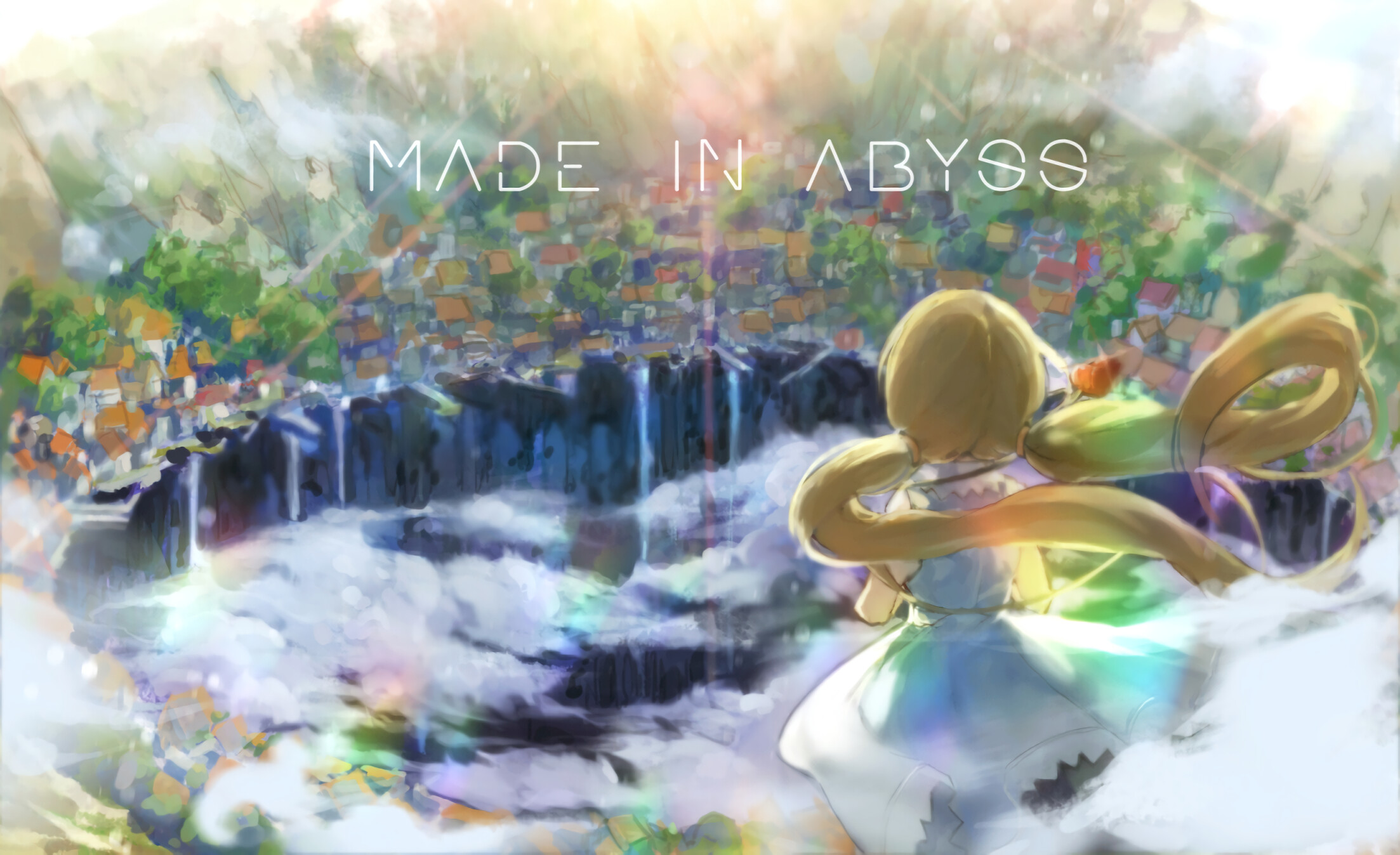Made in Abyss (TV Series): Mariya Ise performed the ending theme "Tabi no Hidarite, Saihate no Migite". 2210x1350 HD Background.