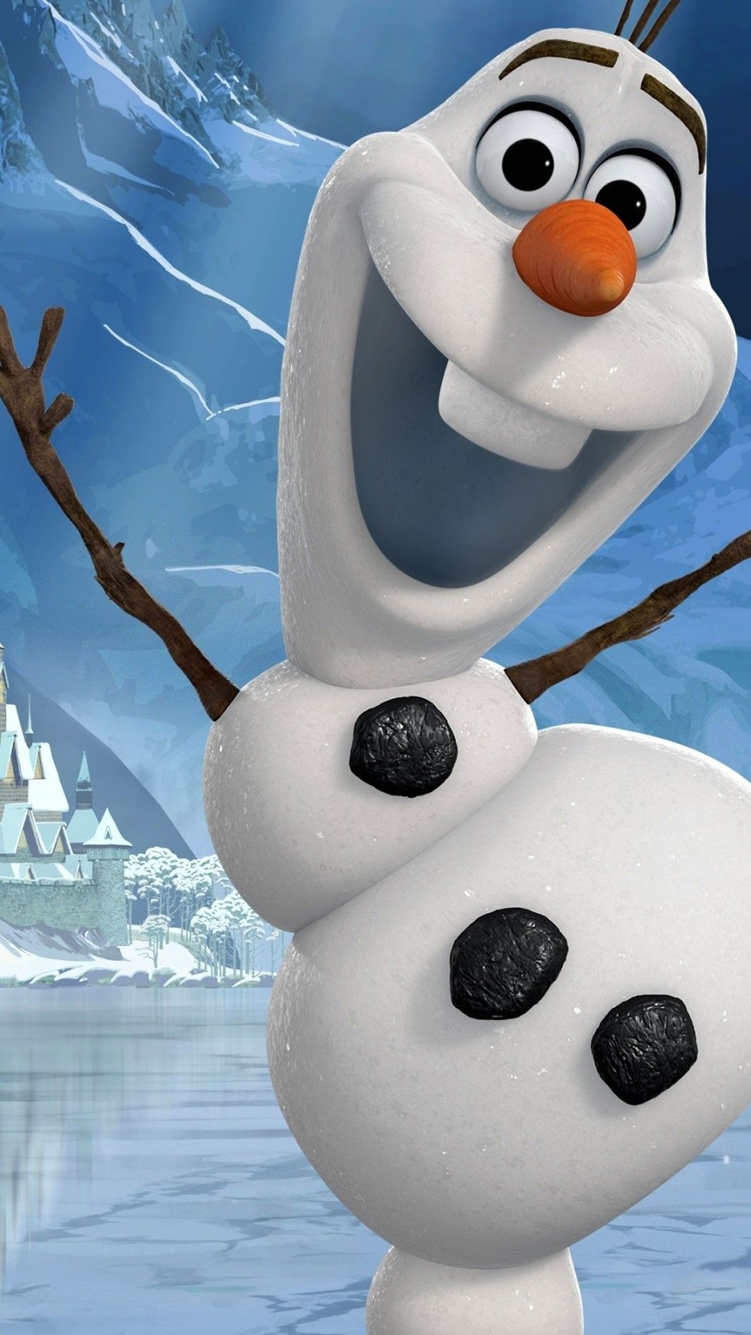 Frozen Olaf wallpaper, Images, iPhone 6 Plus wallpaper, Frozen, 1080x1920 Full HD Handy