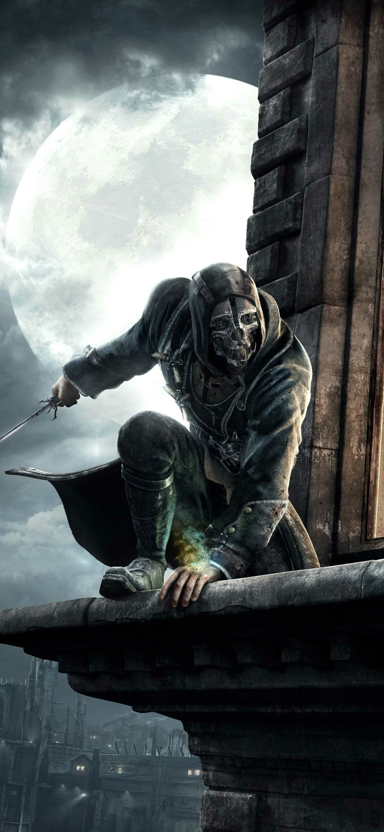 Dishonored: Corvo Attano, One of two playable protagonists. 1250x2690 HD Background.