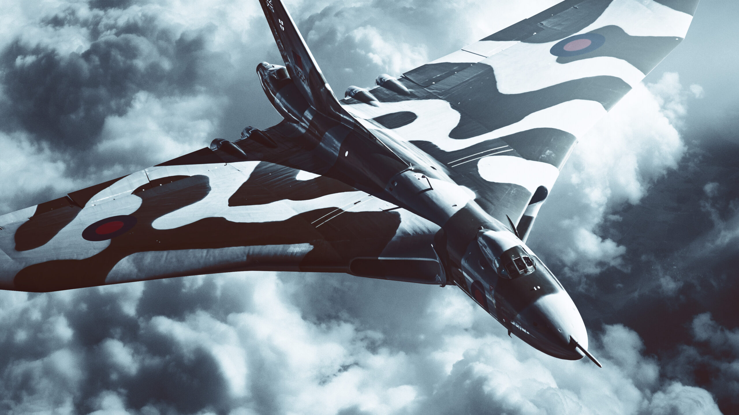 Avro Vulcan, Fighter pilot podcast, Aviation enthusiasts, Historical aircraft, 2560x1440 HD Desktop