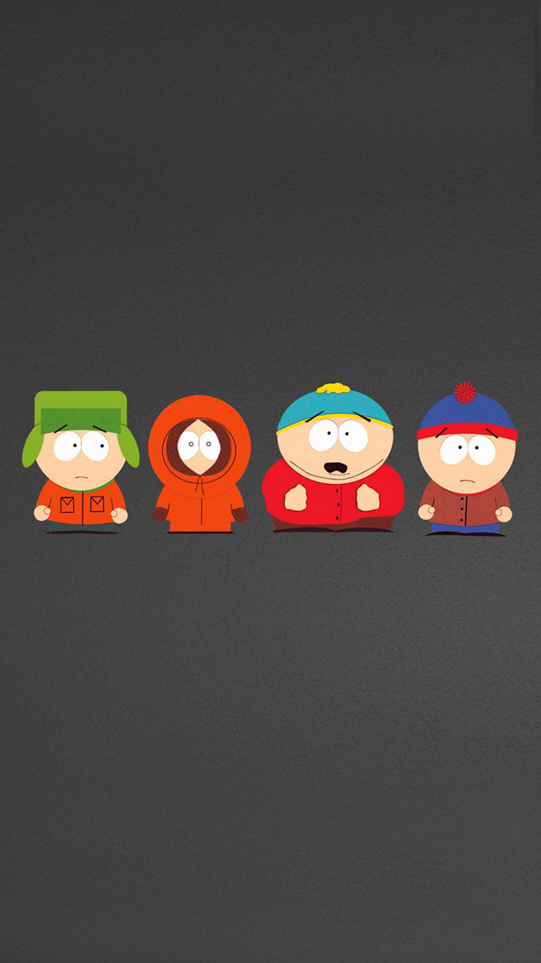 South Park: The pilot episode was made using paper cutouts of the characters. 1080x1920 Full HD Wallpaper.