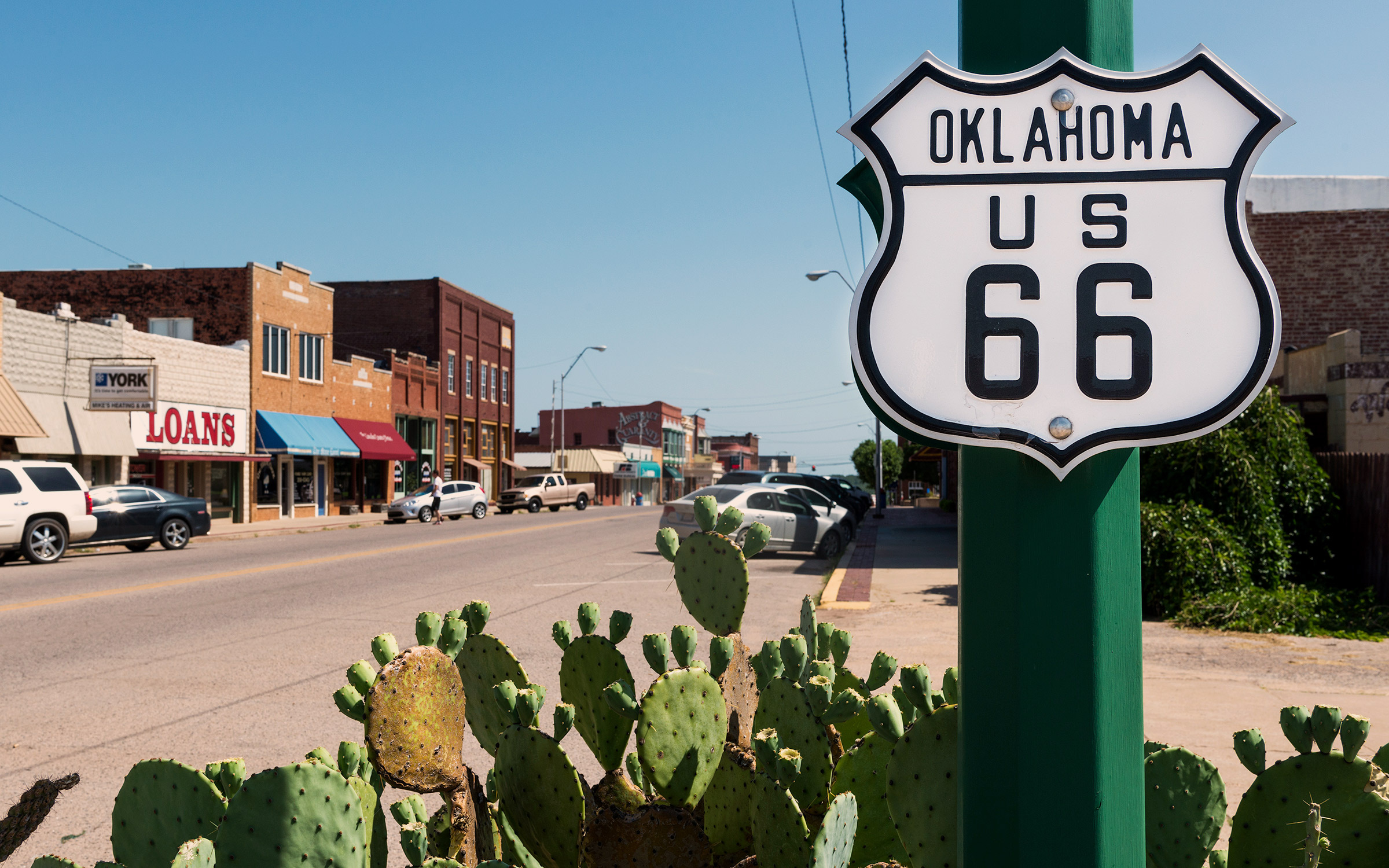 Oklahoma, Route 66, Few kicks, Texas monthly, 2400x1500 HD Desktop