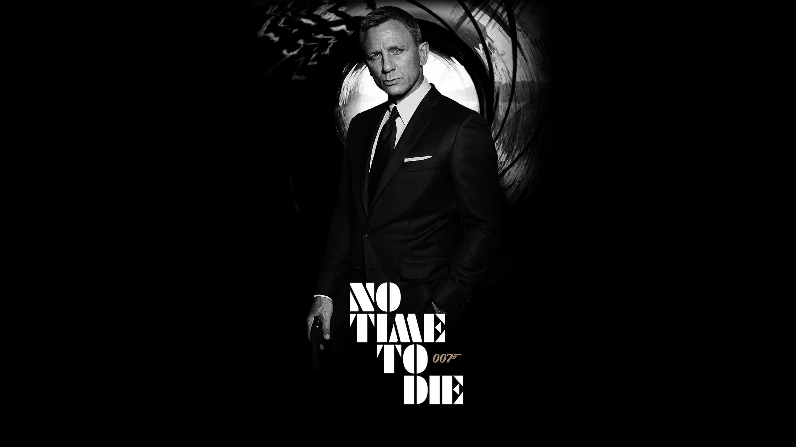 No Time to Die: Daniel Craig makes his final appearance as James Bond. 2560x1440 HD Wallpaper.