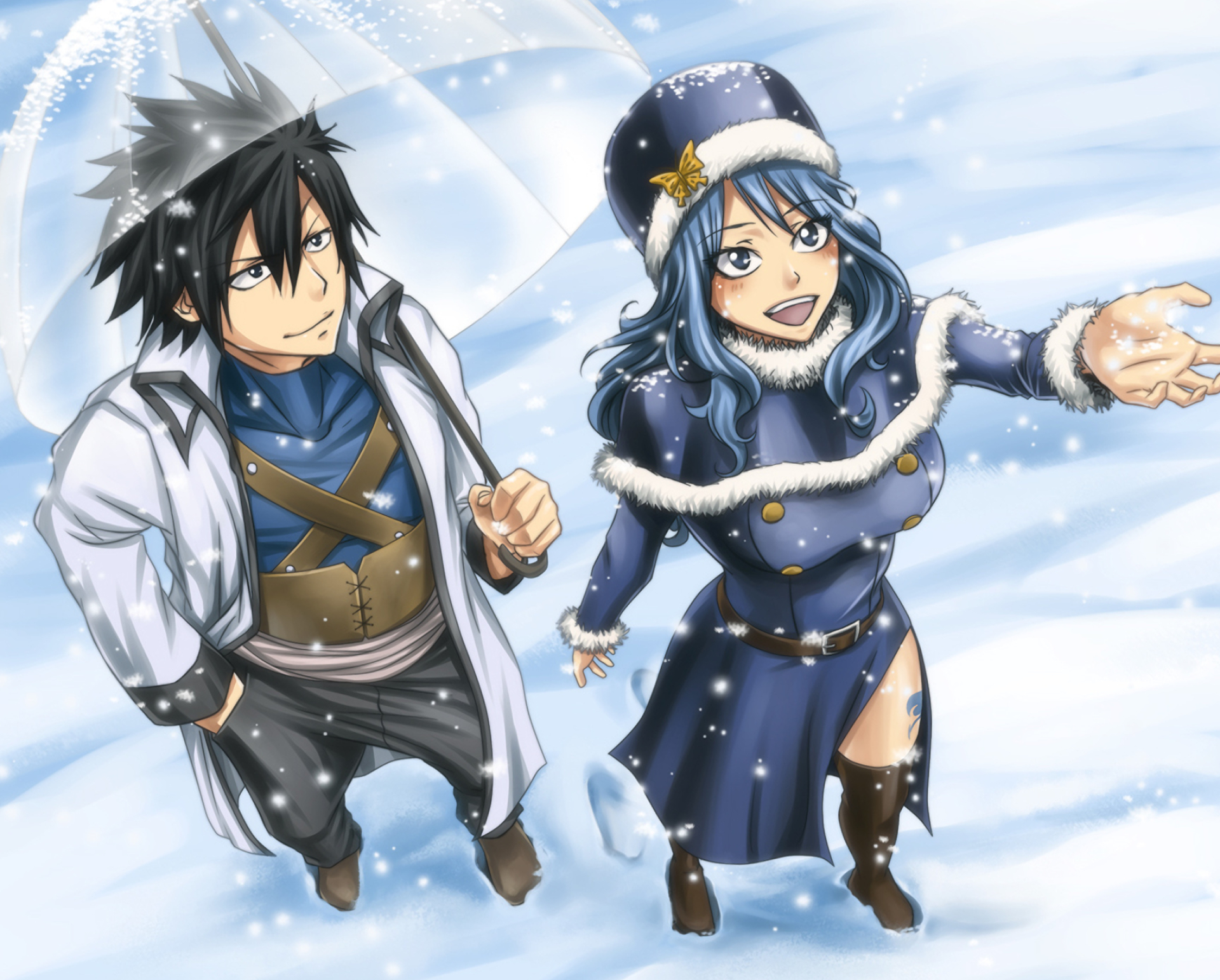 Gray Fullbuster: Gray and Juvia, Gruvia, A Mage of Fairy Tail, A Water Magic user. 1920x1550 HD Background.
