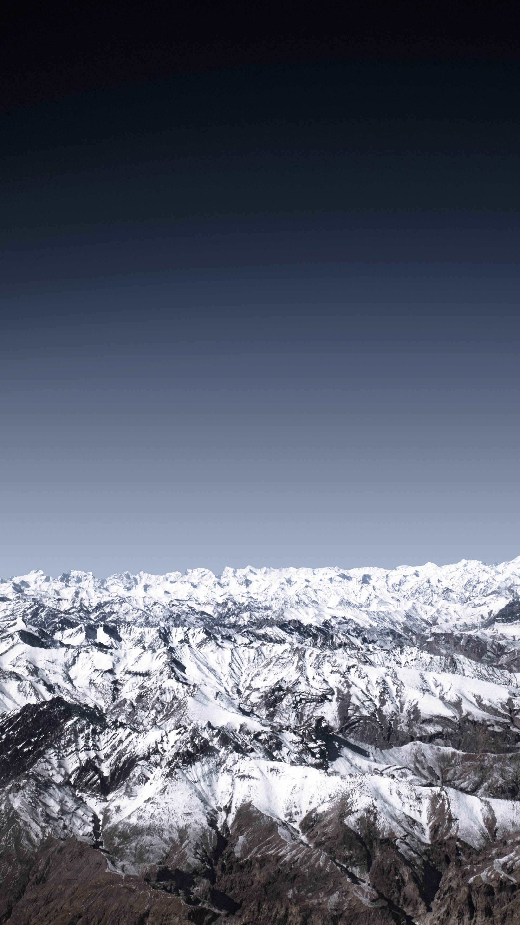 Himalayas: Mountains, Over 100 peaks exceeding 7,200 m (23,600 ft) in elevation lie in the range. 2160x3840 4K Background.