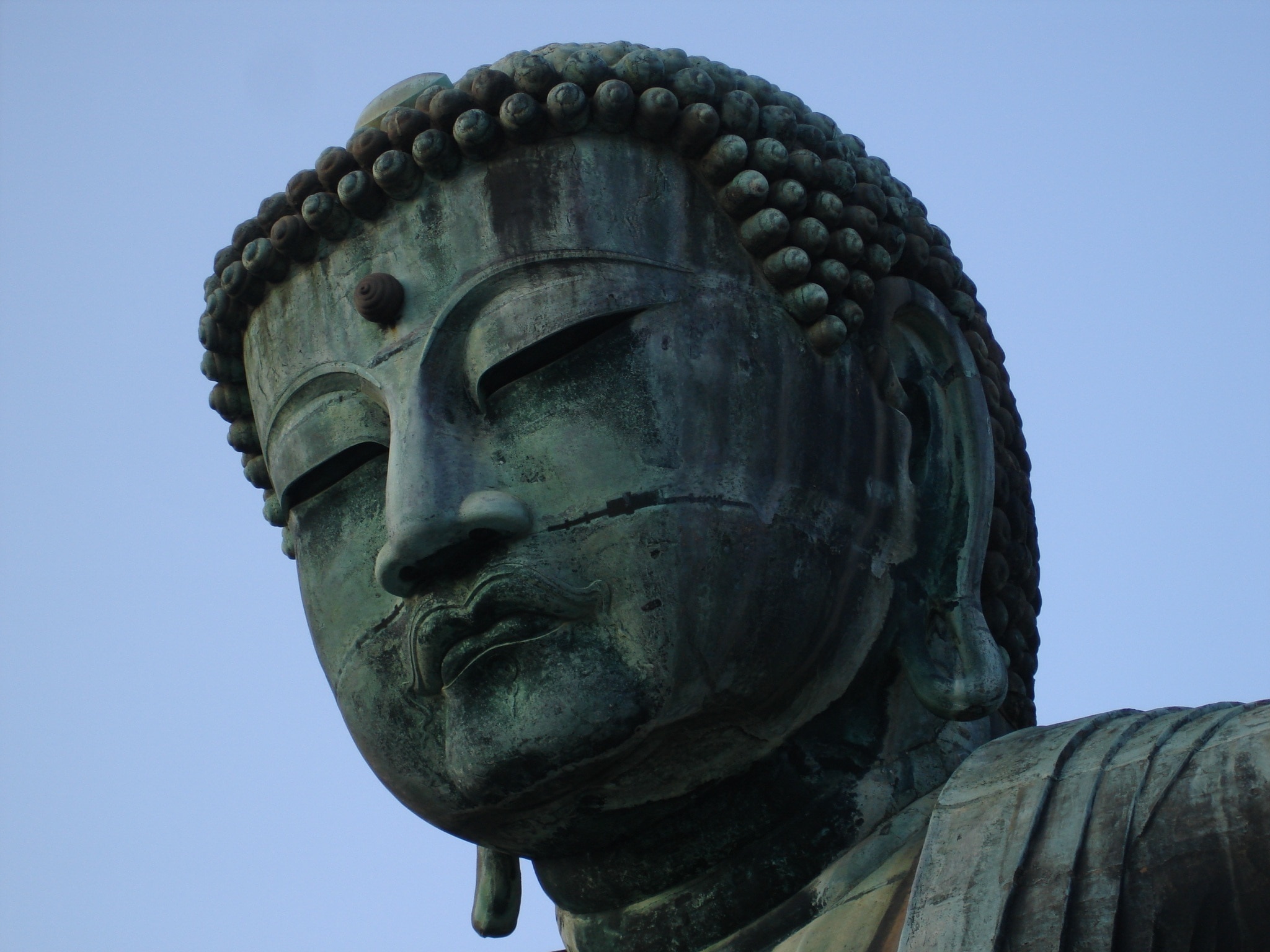 Great Buddha of Kamakura, Iconic statue, Peaceful surroundings, Spiritual pilgrimage, 2050x1540 HD Desktop