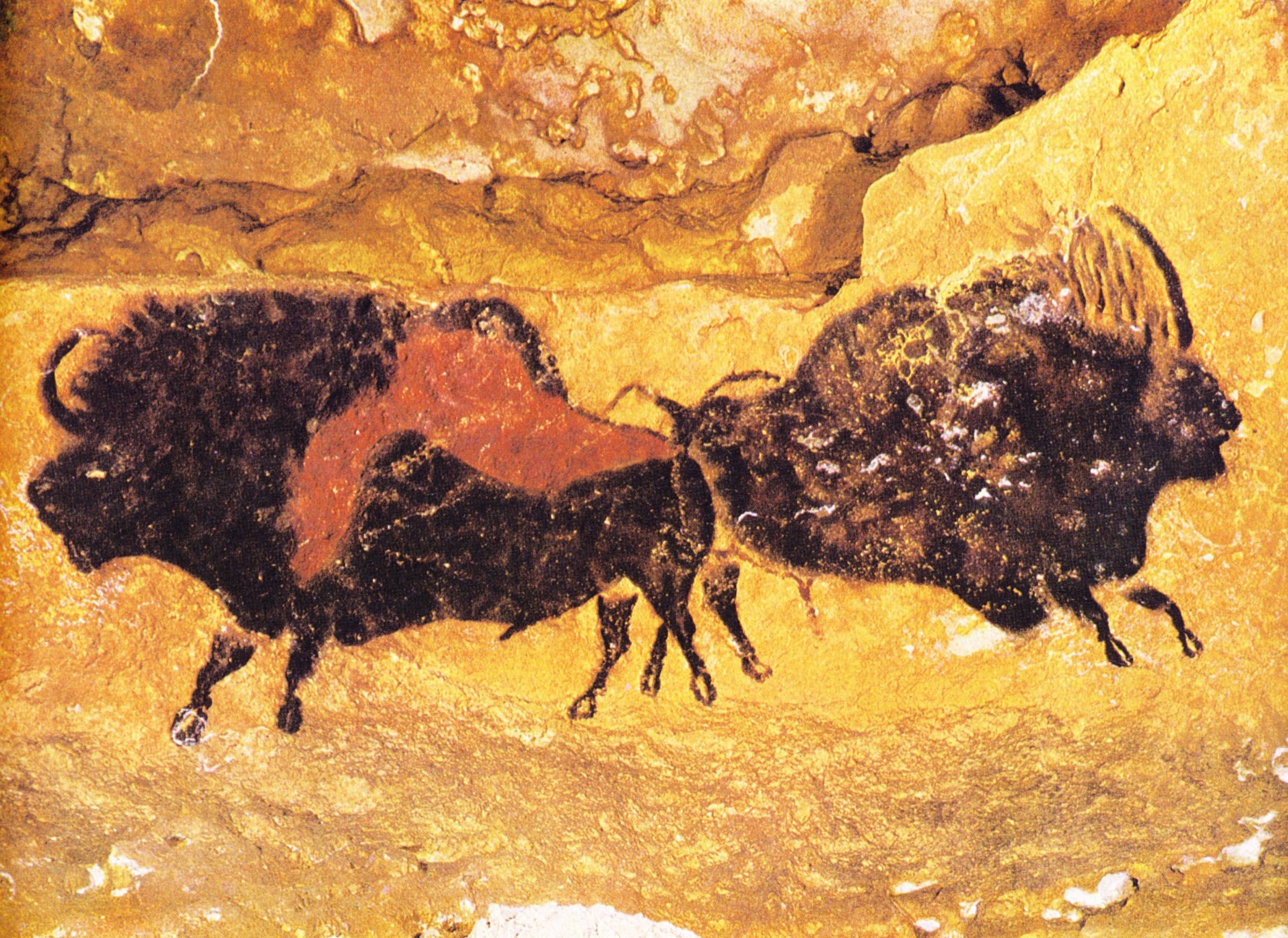 Lascaux cave paintings, Prehistoric art, Paleolithic era, Ancient heritage, 2390x1750 HD Desktop