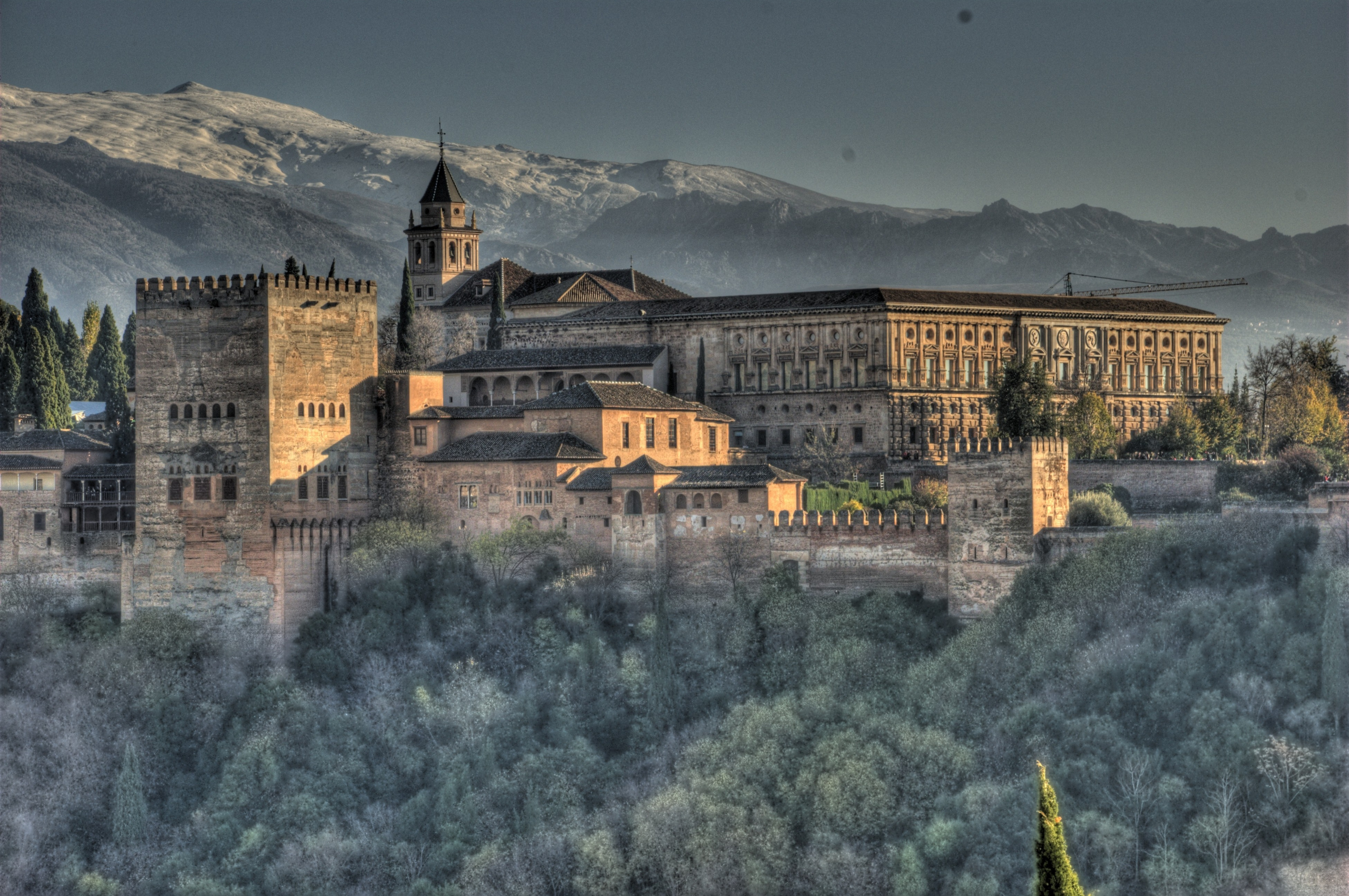 The Alhambra, Alhambra Palace, Granada Spain, Travels, 2560x1700 HD Desktop