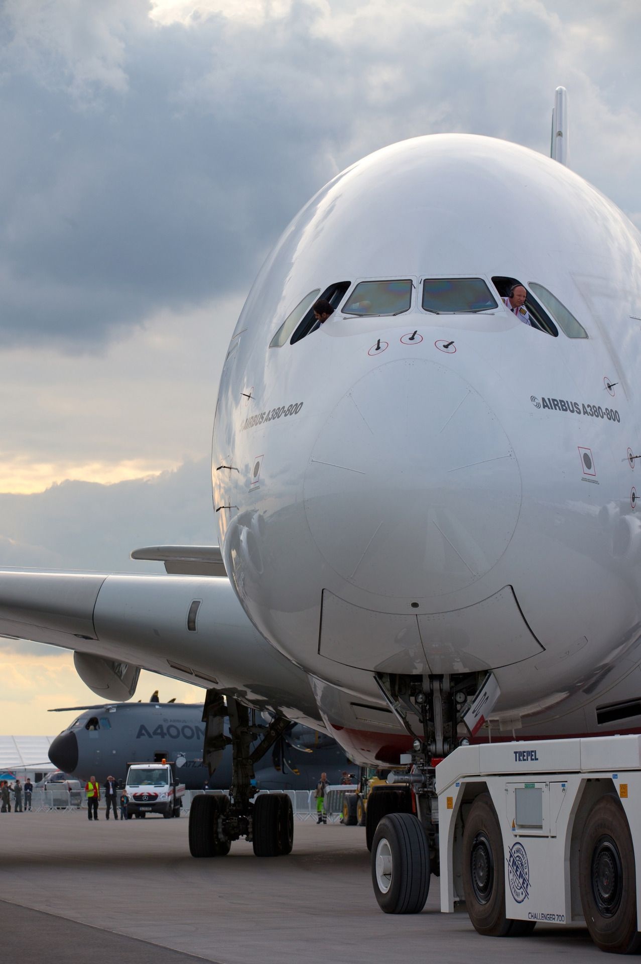 Airbus A380, Aviation travels, Passenger aircraft, 1280x1920 HD Phone