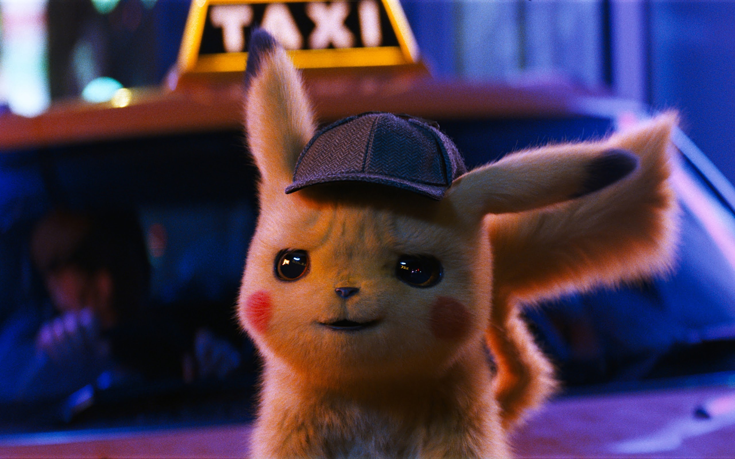 Pokemon Detective Pikachu: The film was released in Japan on May 3, 2019, Ryan Reynolds. 2560x1600 HD Background.