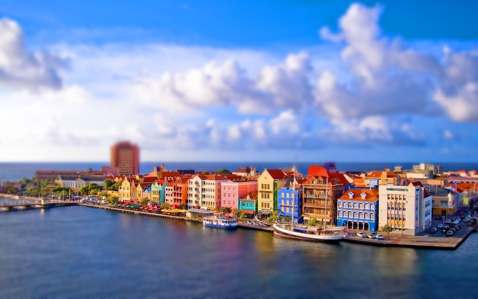 Willemstad, Travels, Free backgrounds, Top, 1920x1200 HD Desktop