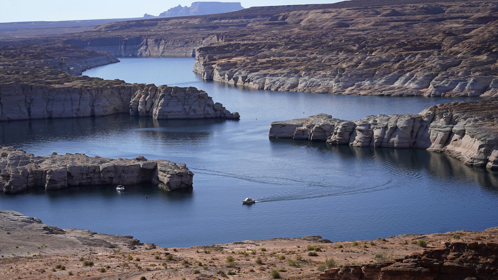 Lake Powell, Colorado river deals, Hydropower protection, Water conservation, 1920x1080 Full HD Desktop