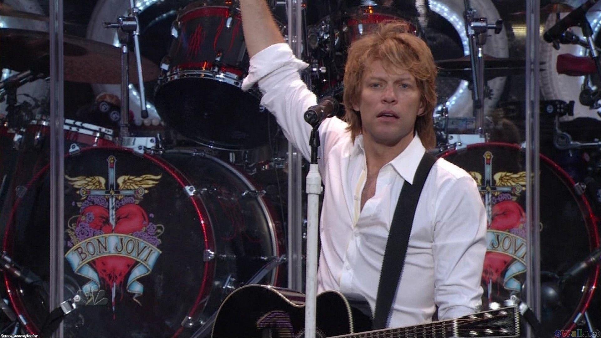 Bon Jovi, Celebrity rockstar, Iconic music career, Energetic live performances, 1920x1080 Full HD Desktop