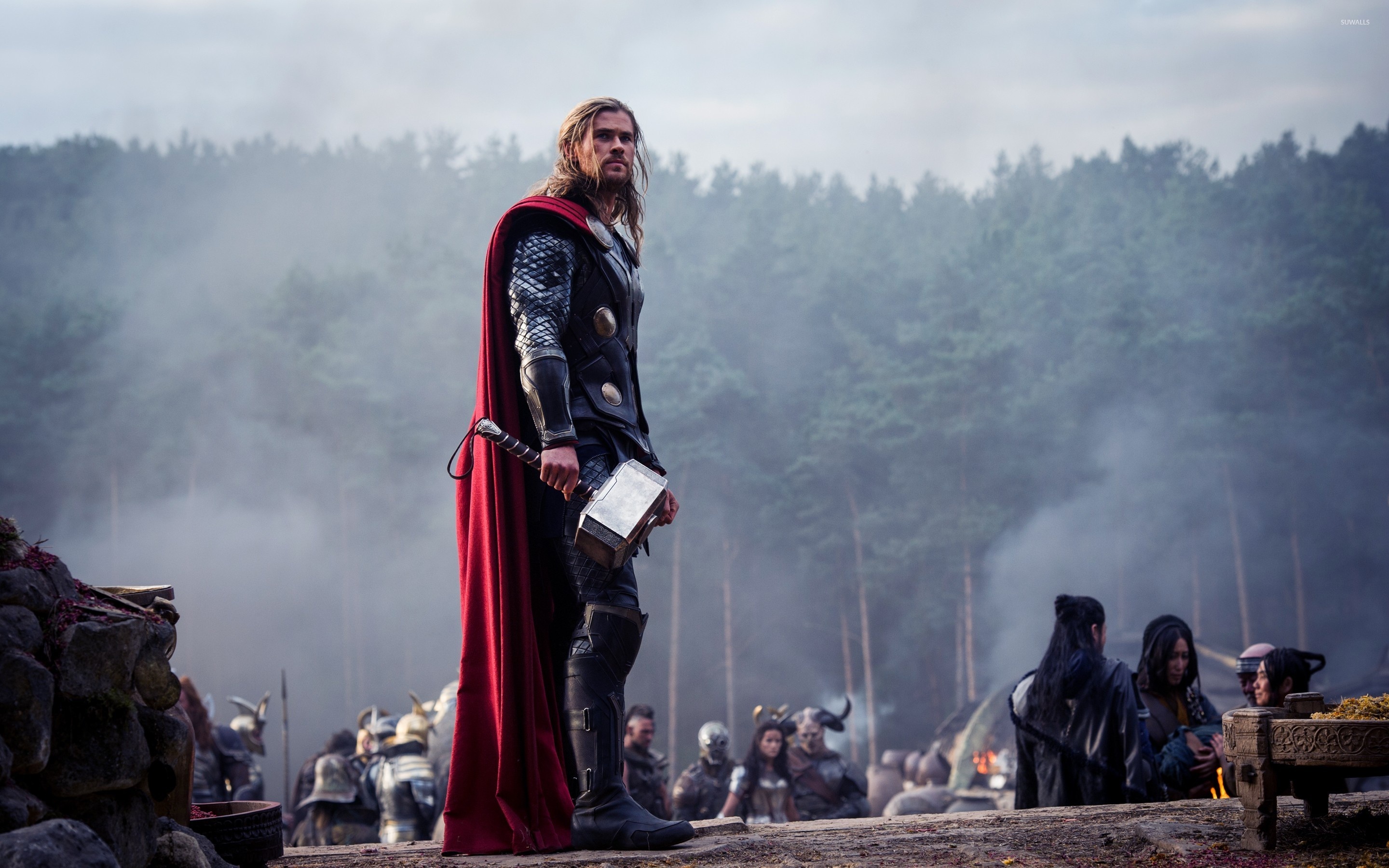 Chris Hemsworth, Thor: The Dark World, Wallpaper, Movie, 2880x1800 HD Desktop