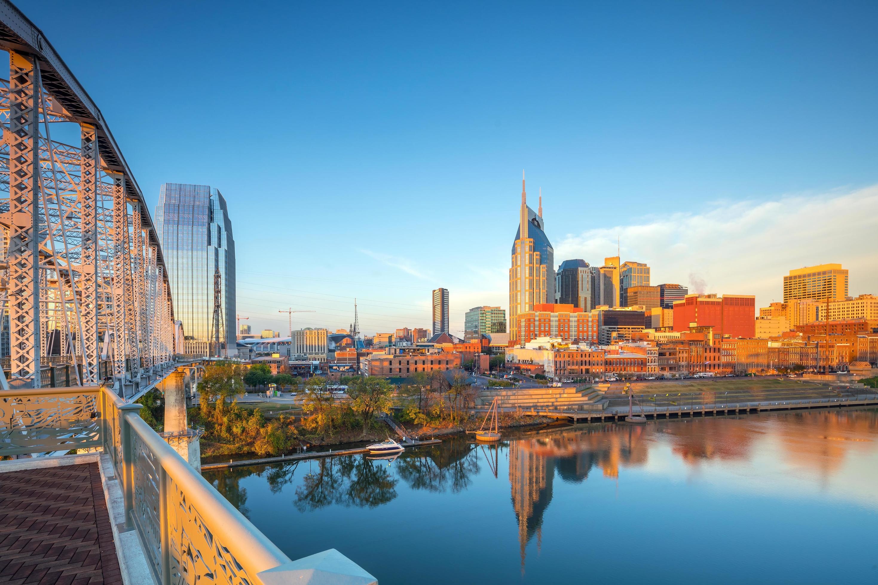 Nashville, Tennessee, Travels, innenstadt skyline, 2940x1960 HD Desktop