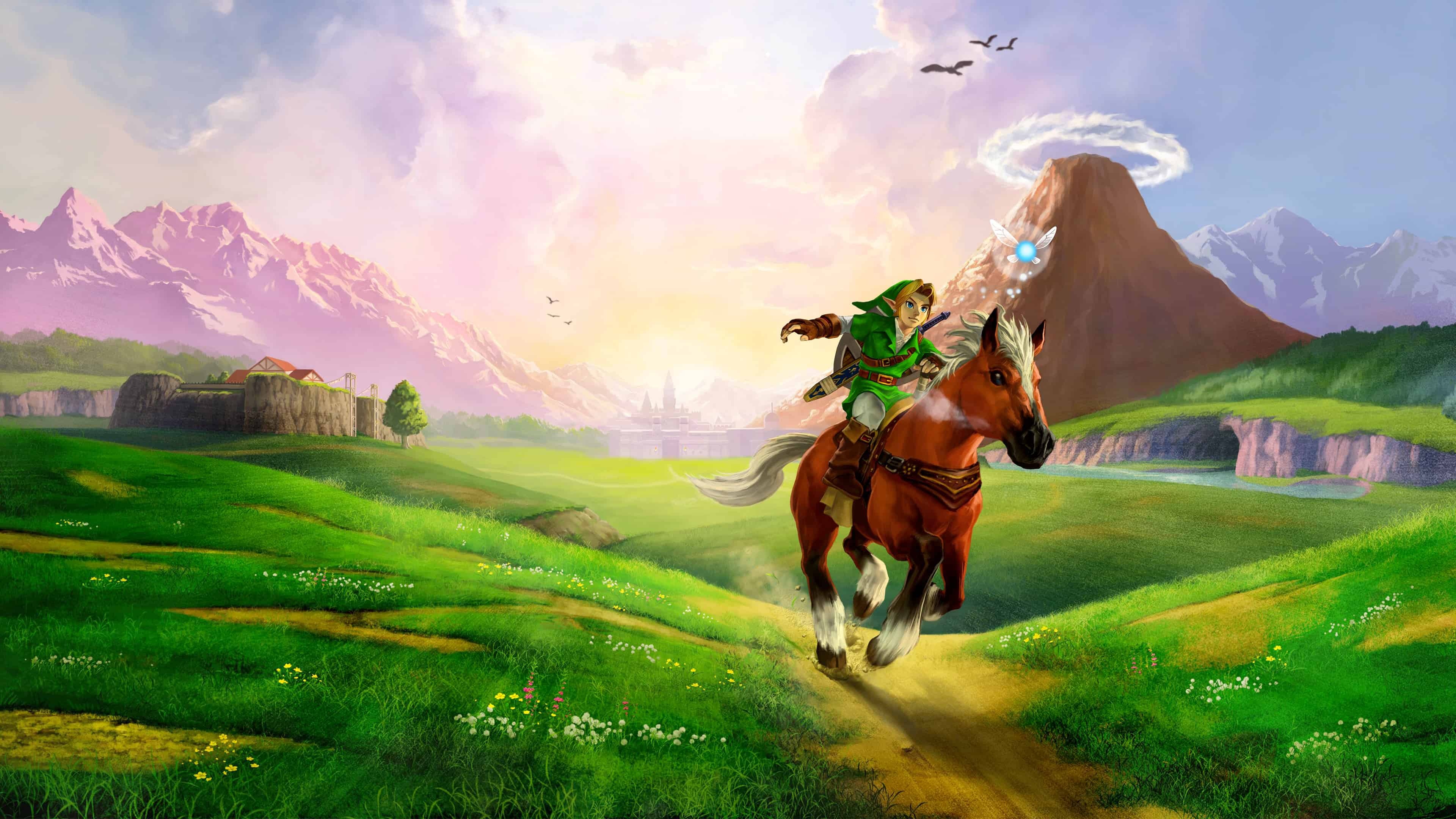 Dual monitor wallpapers, Link's journey, Immersive world, Iconic characters, 3840x2160 4K Desktop