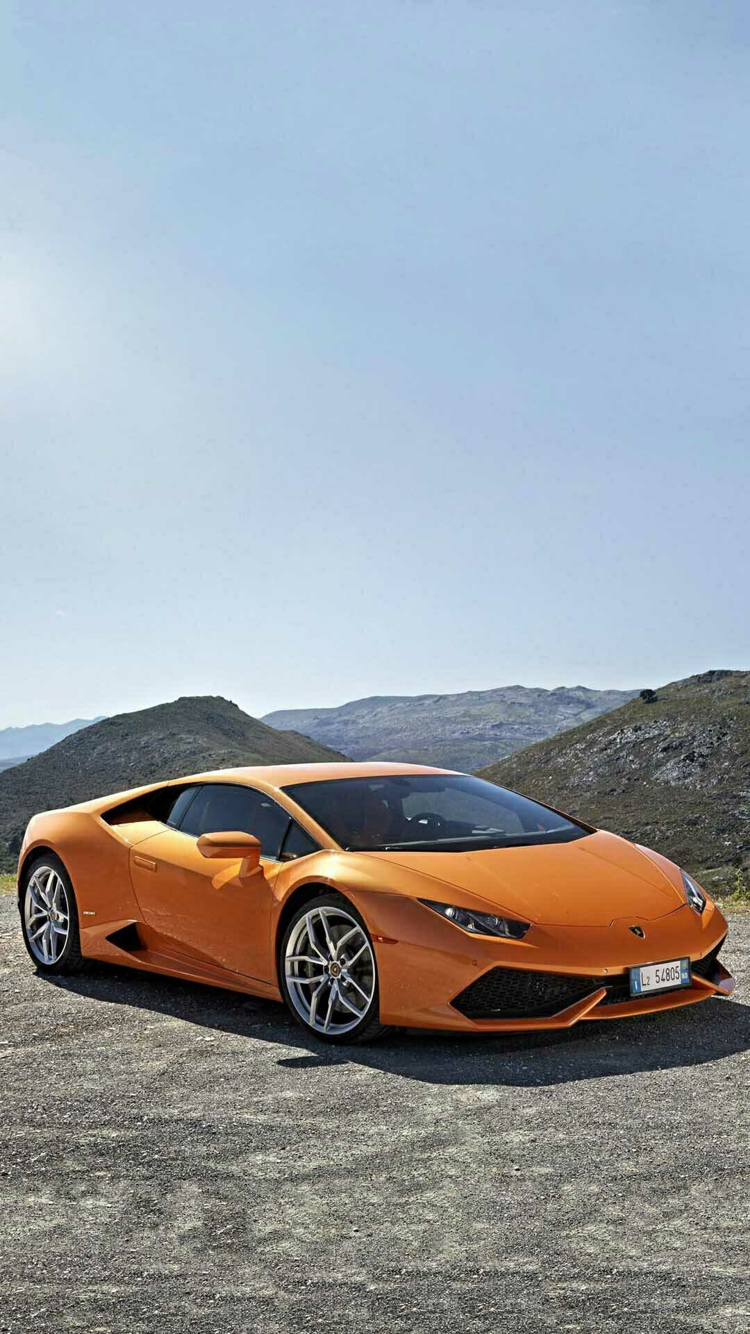 Lamborghini: The Murcielago, the culmination of the L147 project, replaced a decade-old Diablo flagship, Huracan. 1080x1920 Full HD Background.
