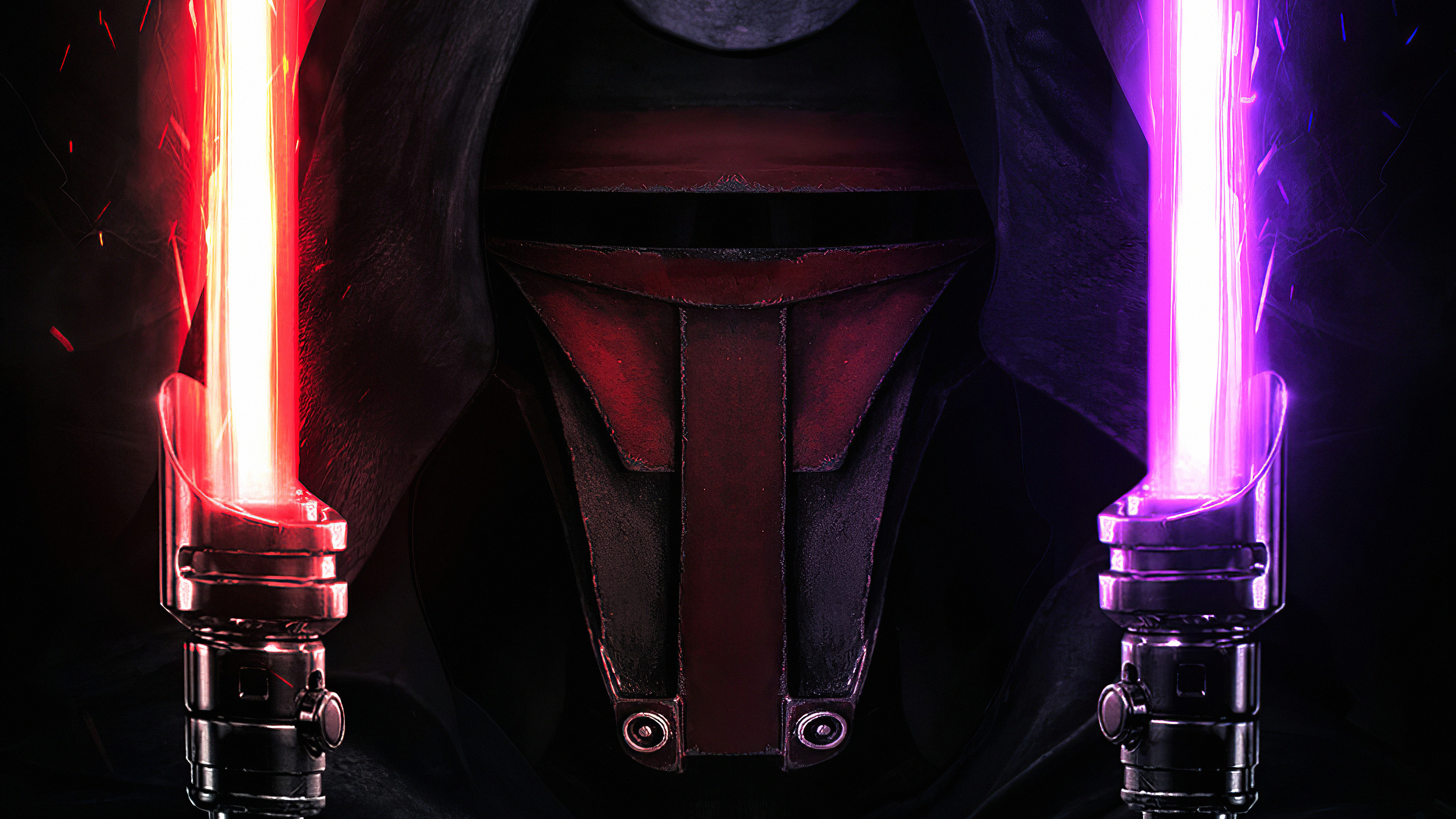 Darth Revan: Joined the Republic Military's fight and was appointed Supreme Commander. 2560x1440 HD Background.