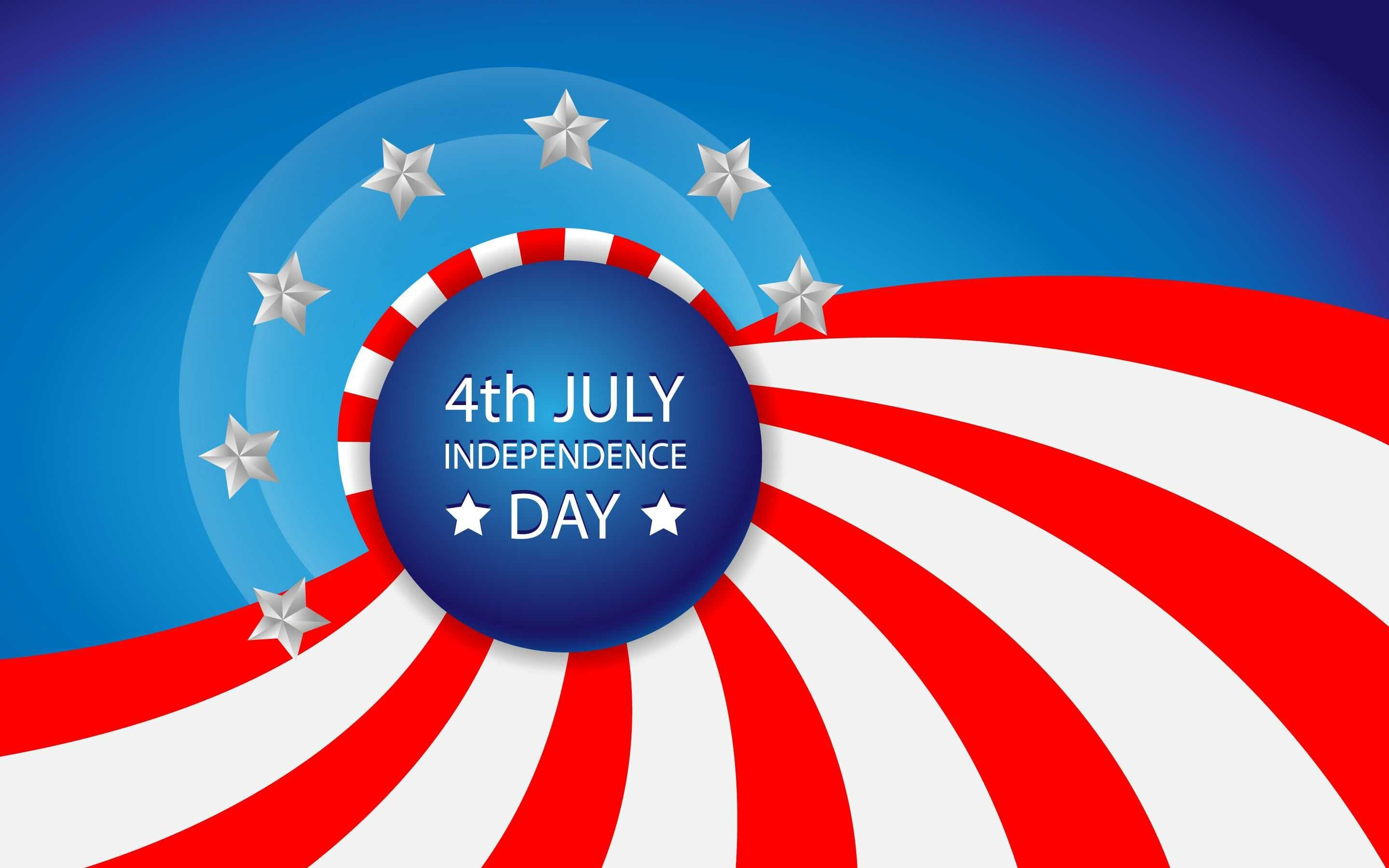 Independence Day (USA): 4th of July, The historic date in 1776. 2880x1800 HD Background.