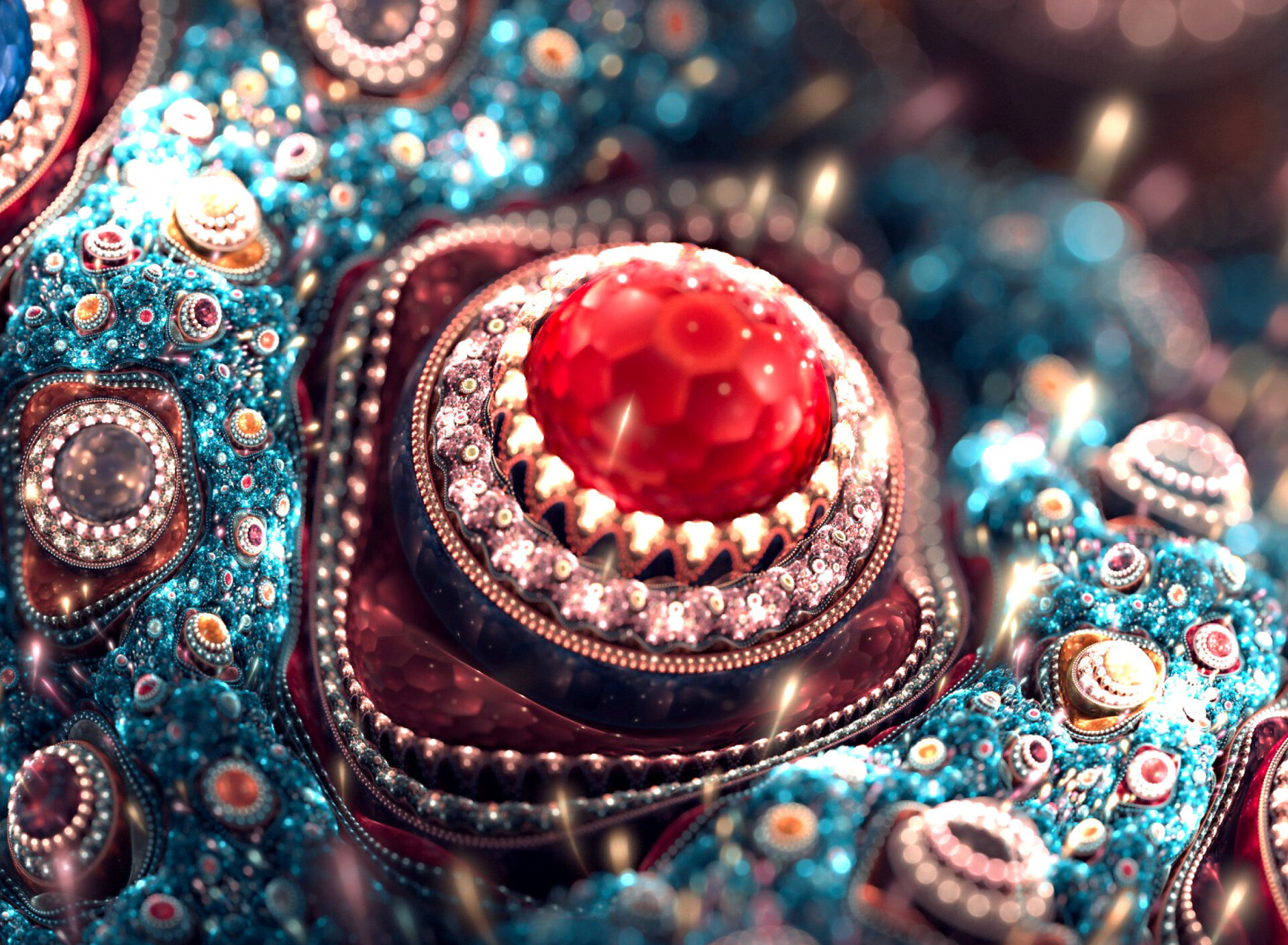Jewels: Red precious stone, Ruby, Fine gem. 1920x1410 HD Background.