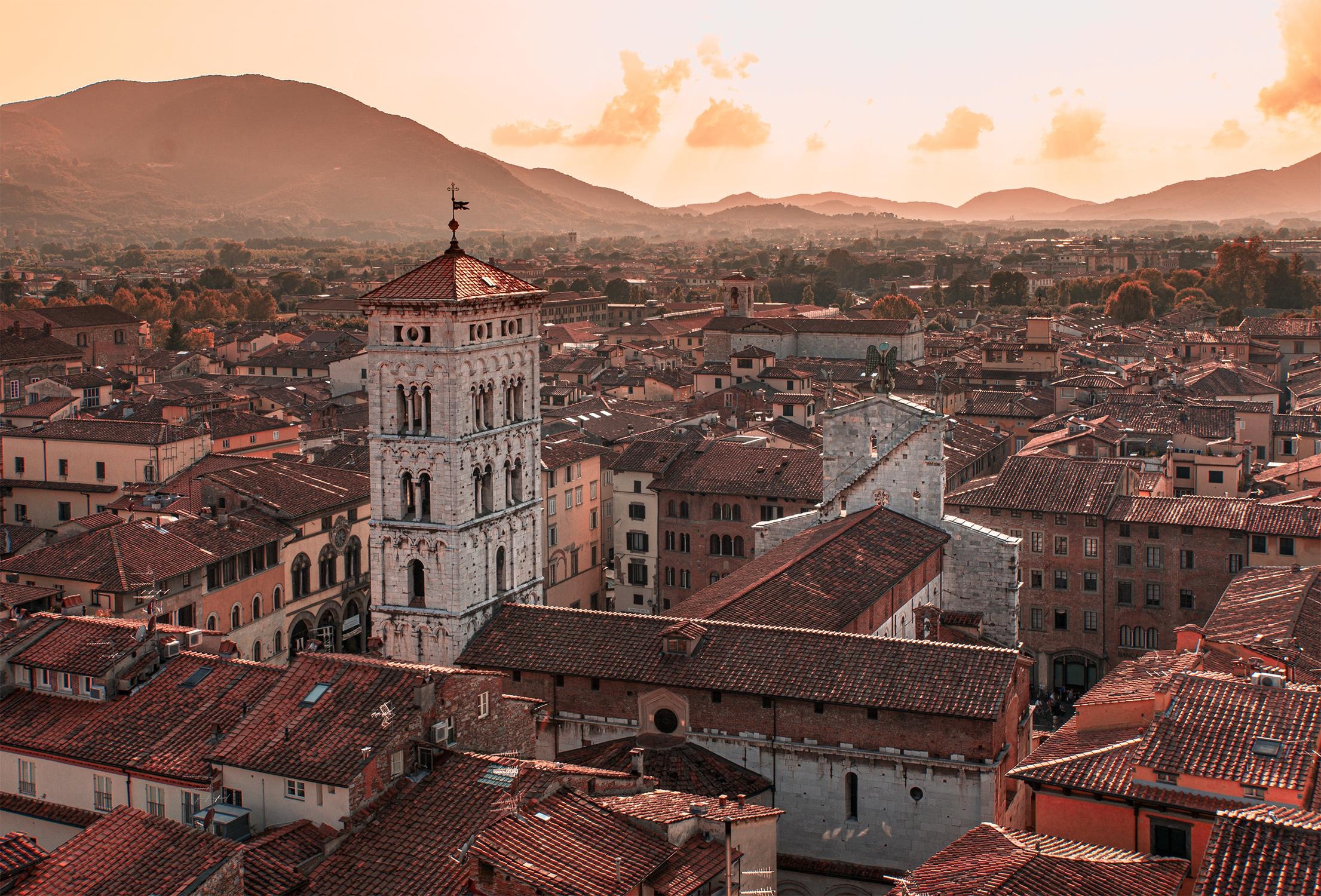 Picture-perfect Lucca, Captivating shot, Italian architecture, City exploration, 2220x1500 HD Desktop