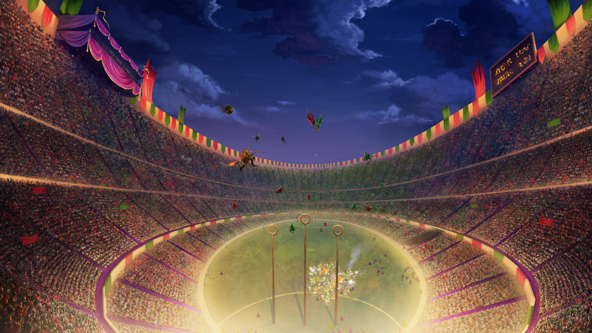 Quidditch movies, World Cup details, Launchbox games, Database resource, 1920x1080 Full HD Desktop