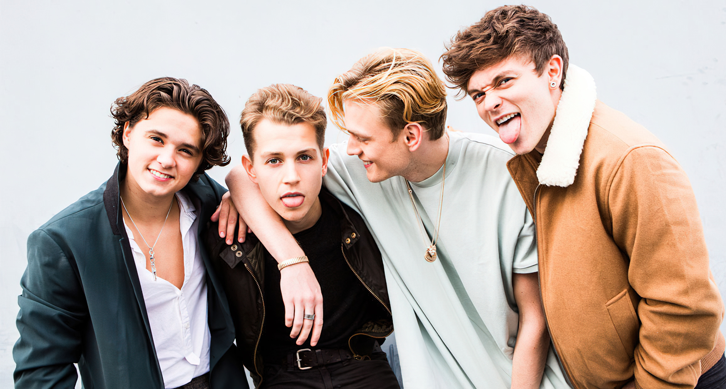 The Vamps, HD wallpapers and backgrounds, Band members, 2320x1240 HD Desktop