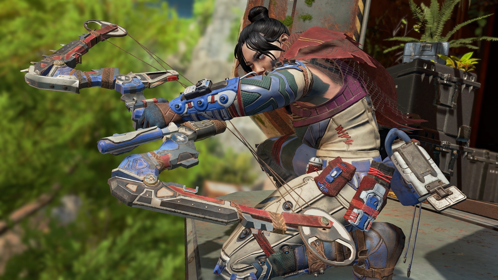 Apex Legends: Season 13, Wraith, An Offensive-Type, One of the Starting 8. 1920x1080 Full HD Background.