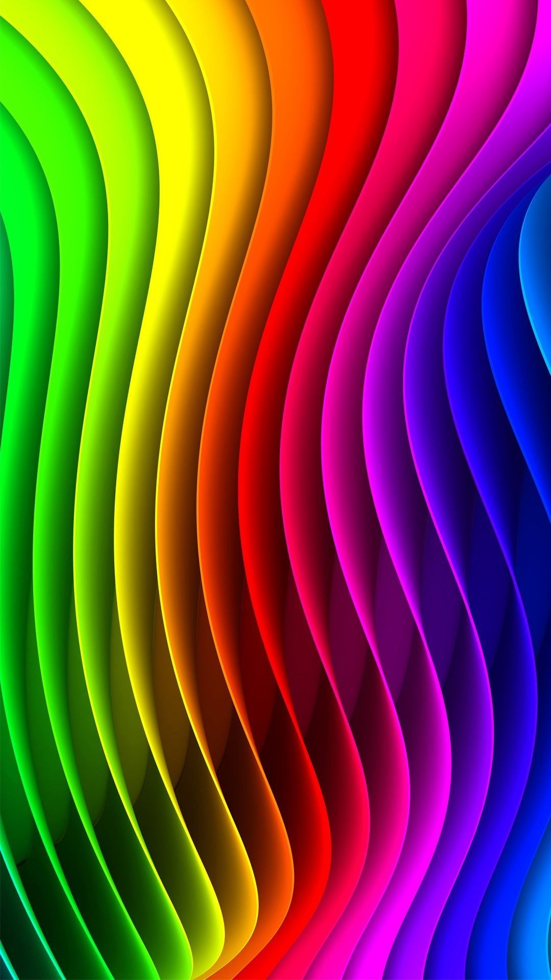 Abstract rainbow wallpapers, Colorful and abstract, Unique and creative, Artistic expression, 1080x1920 Full HD Handy