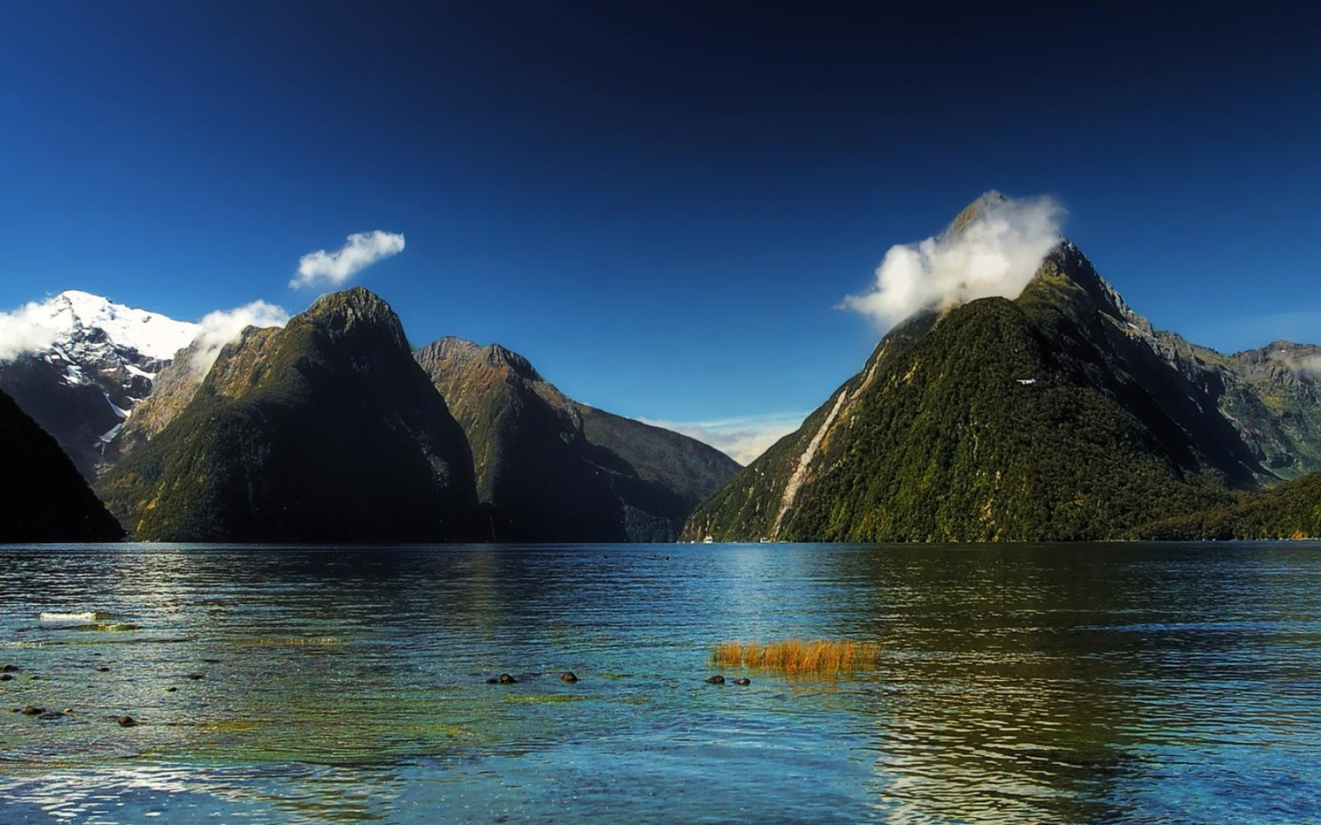 Fiordland National Park, Majestic scenery, Nature's masterpiece, Untouched wilderness, 1920x1200 HD Desktop