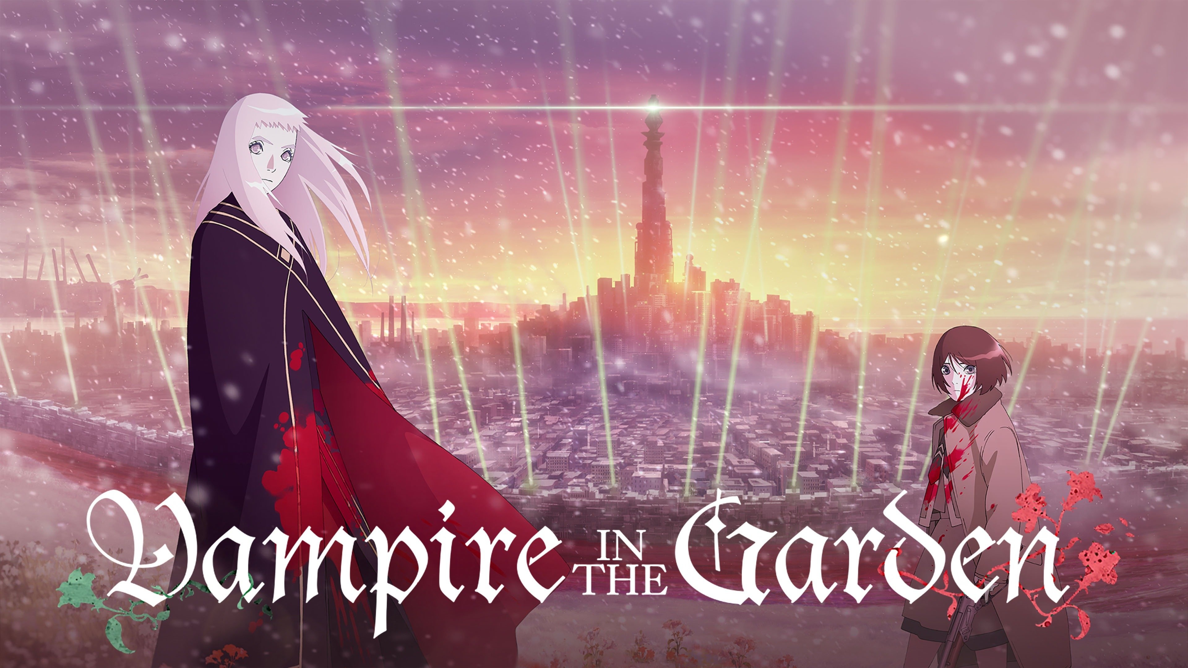Vampire in the Garden, Anime wallpapers, Vivid visuals, Dark fantasy, 3840x2160 4K Desktop