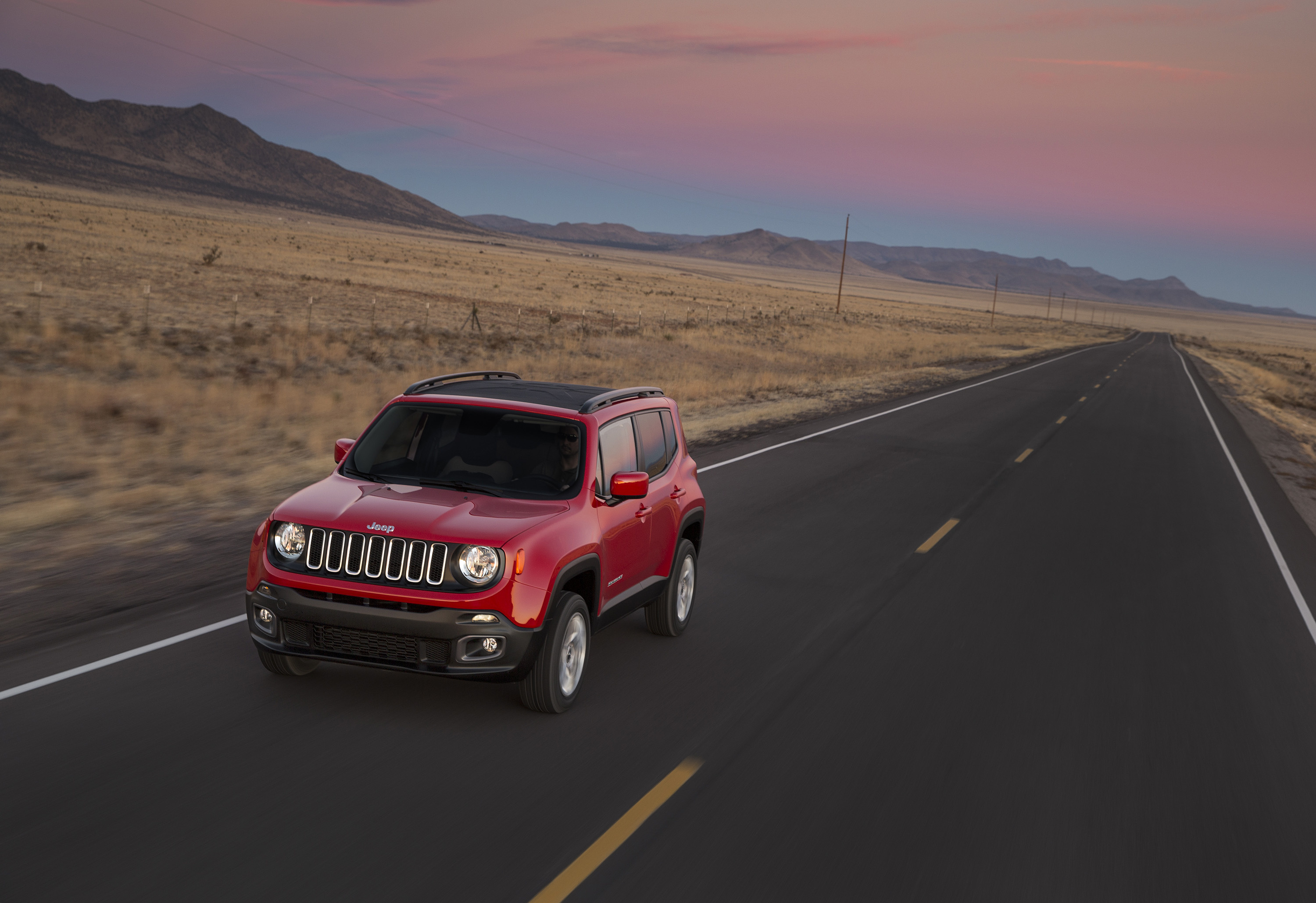 Jeep Renegade, Dynamic driving, Off-road capability, Automotive photography, 3000x2060 HD Desktop