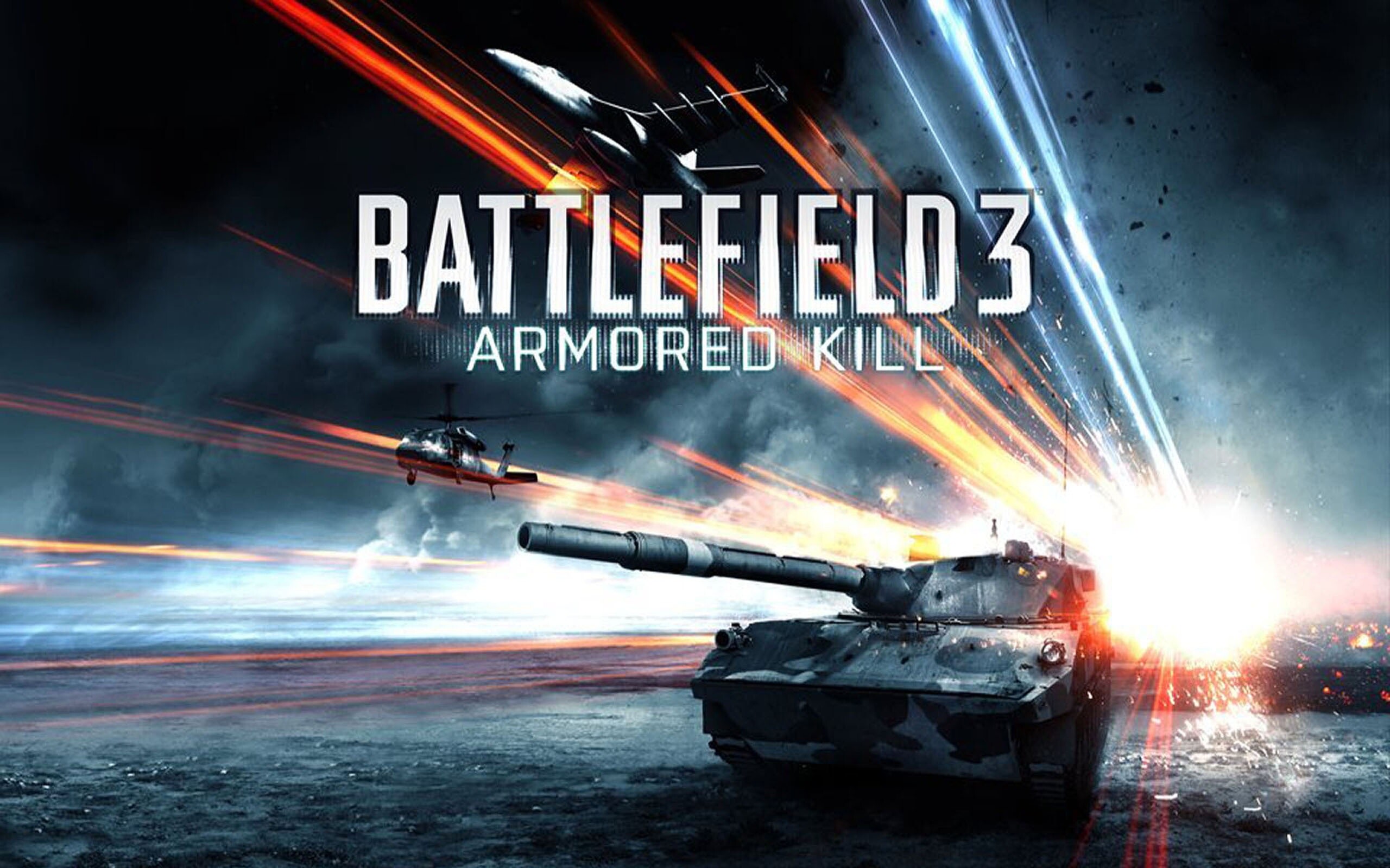 Battlefield 3: Armored Kill, The third expansion pack available for BF3. 2560x1600 HD Wallpaper.