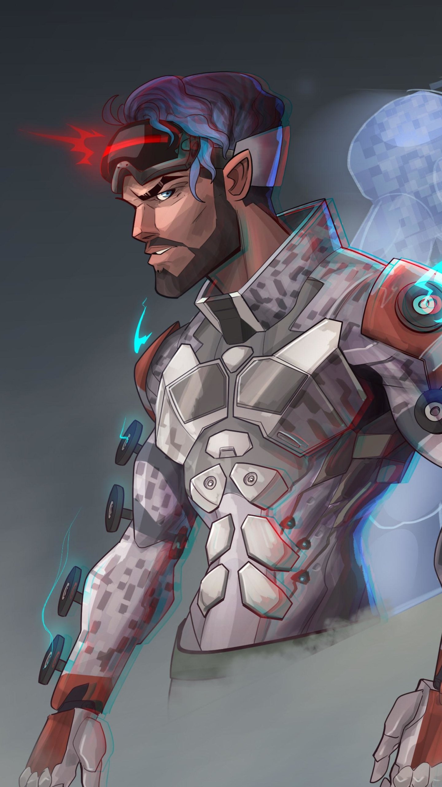 Apex Legends: Mirage, Psyche Out, Now You See Me, Life of the Party. 1440x2560 HD Background.