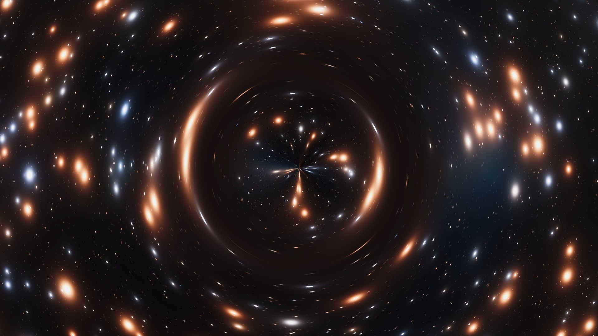 Space-time distortion, Wormhole (Interstellar) Wallpaper, 1920x1080 Full HD Desktop